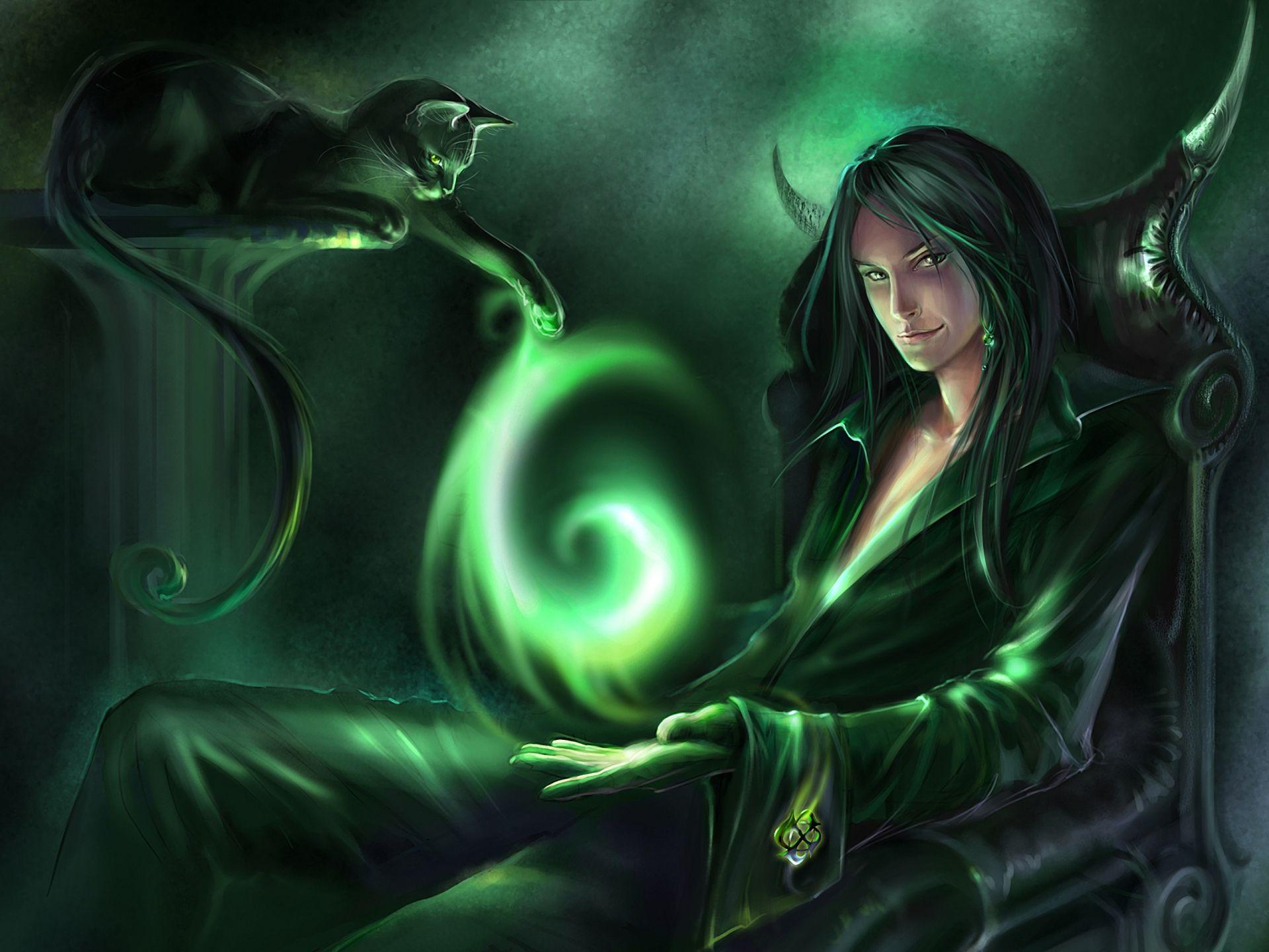 1920x1440 Dark Mage Wallpaper