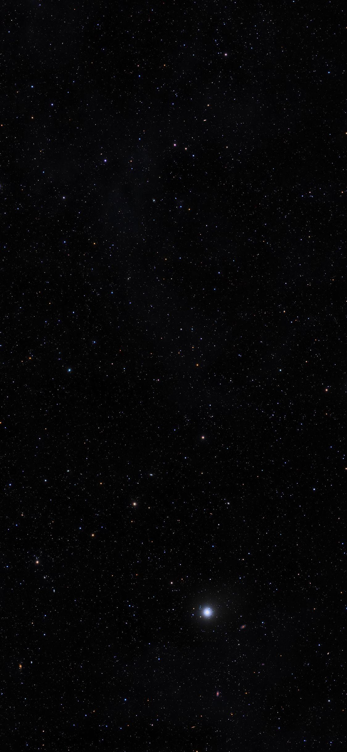 1125x2436 Space Deep You Are My Star Nature