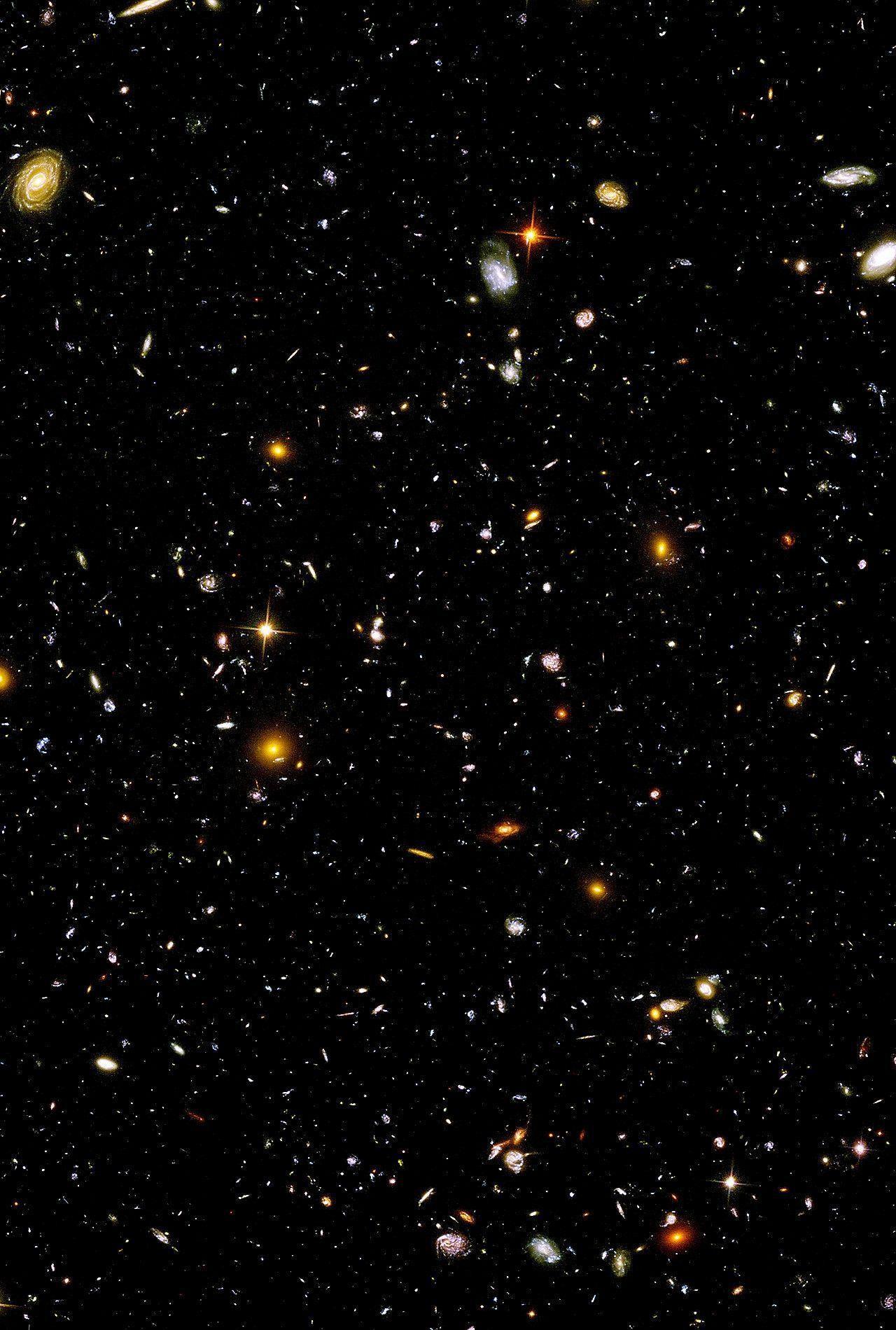 1280x1900 Hubble Ultra Deep Field