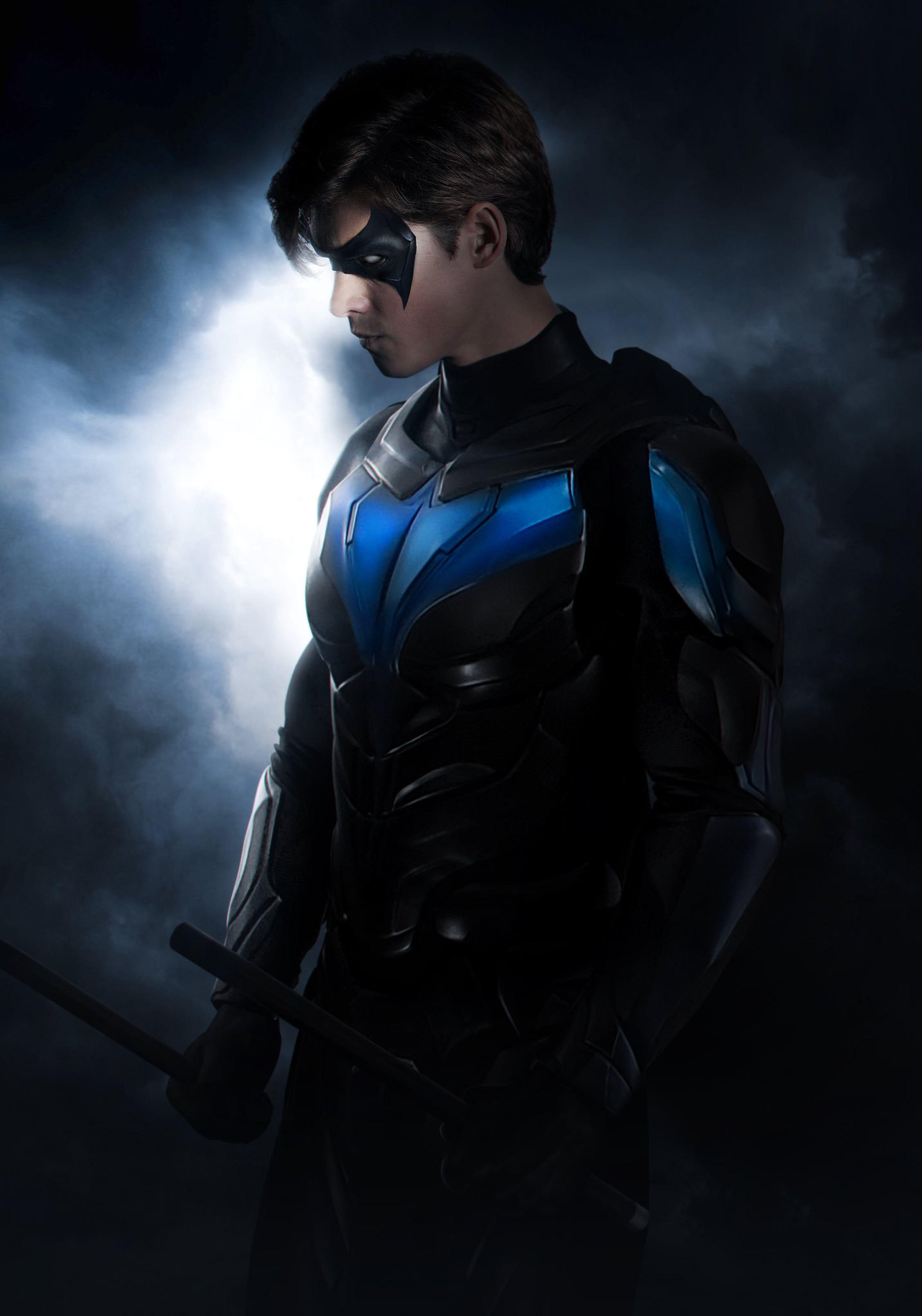 3850x5498 Nightwing Titans 4K Wallpaper, HD TV Series 4K Wallpaper, Image