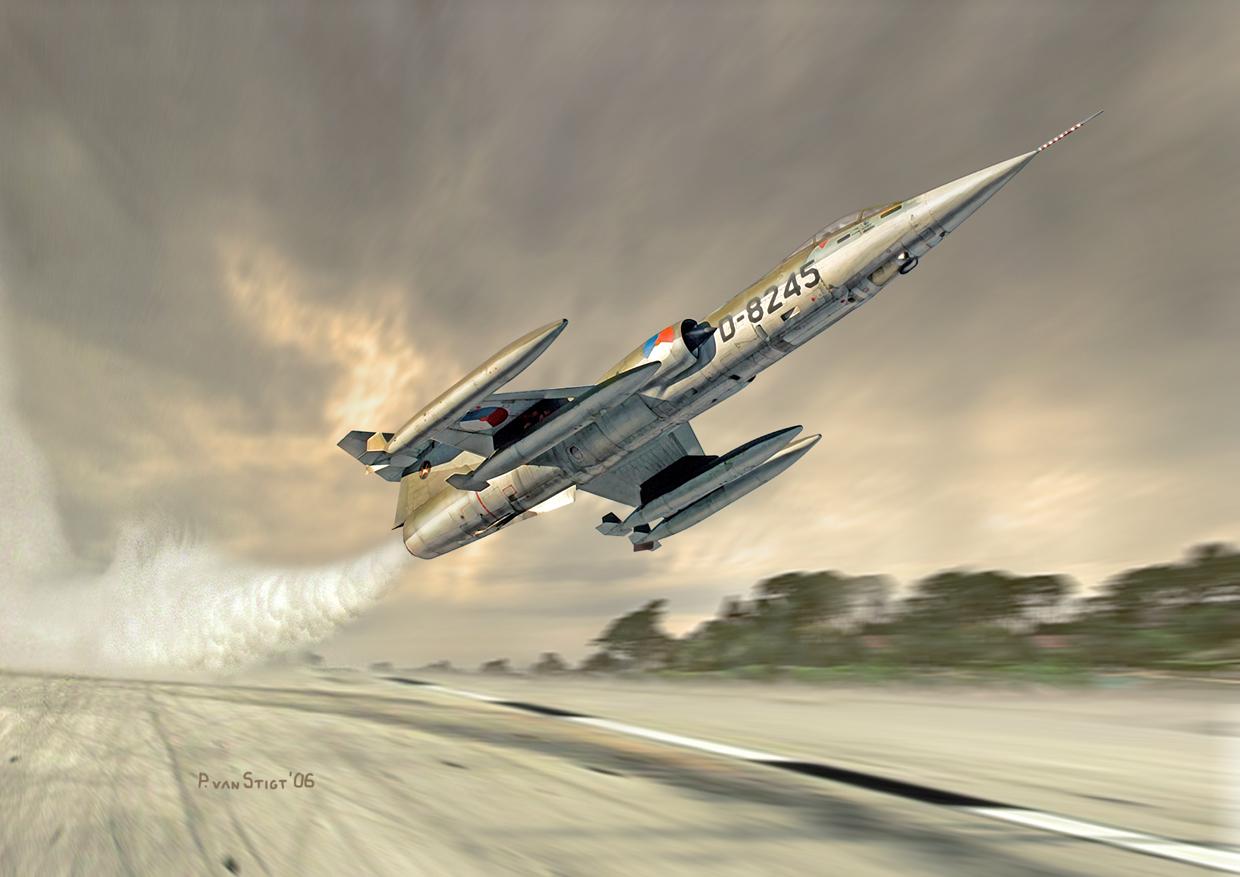 1240x877 F 104 Starfighter Wallpaper