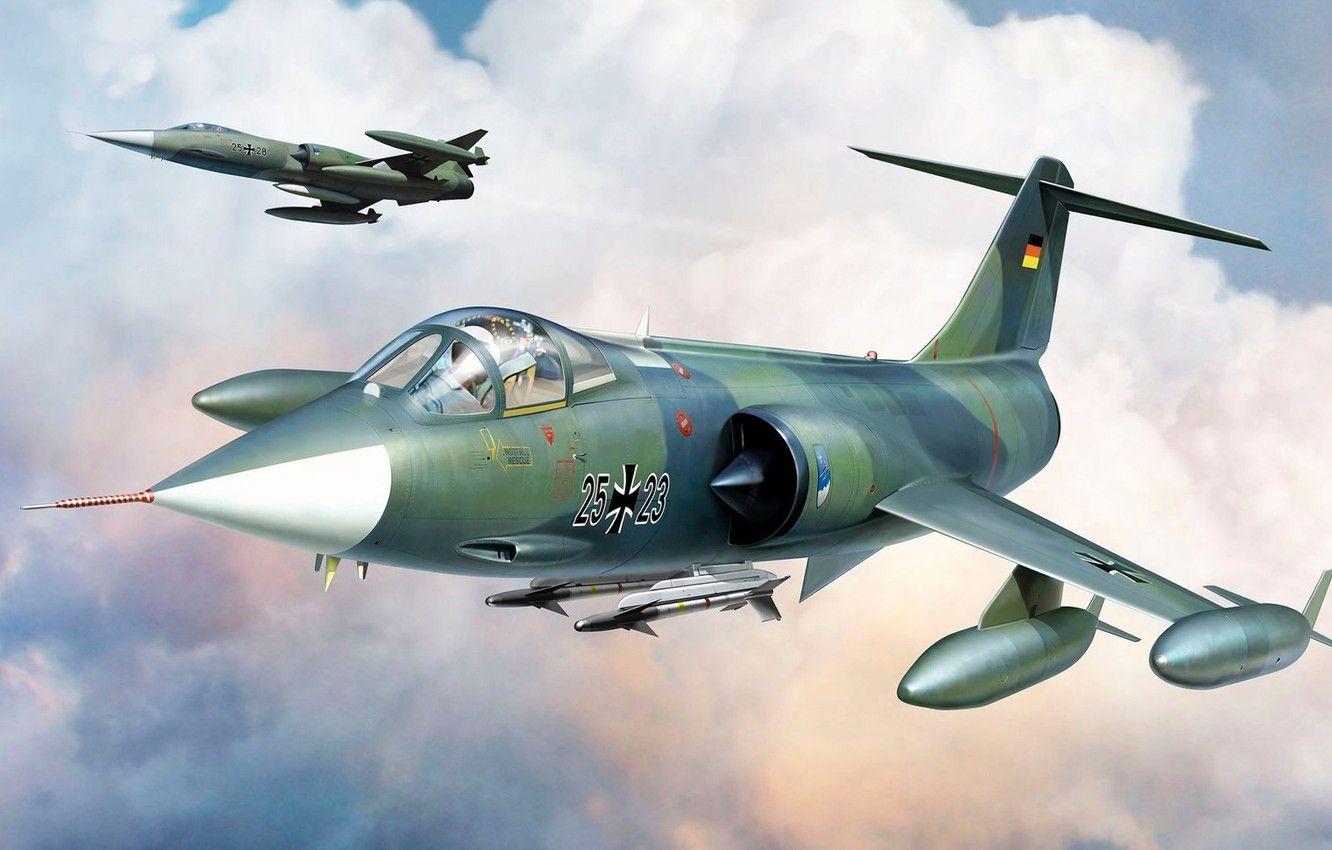 1332x850 Wallpaper Fighter, Air Force, Luftwaffe, F 104G Starfighter
