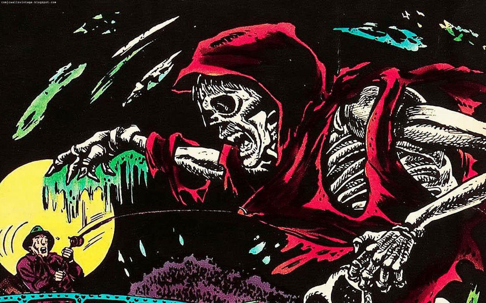 1600x1000 Comic Wallpaper Vintage: Uncanny Tales (Vintage Comic Wallpaper)