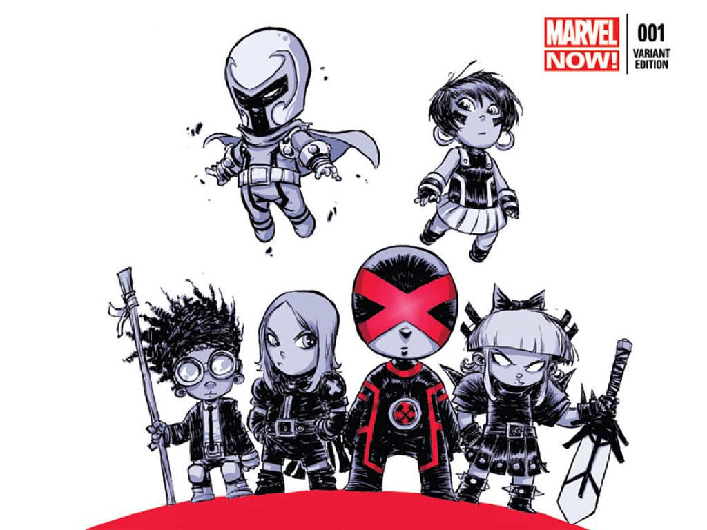 1024x768 Comics Wallpaper: Uncanny X Men (Alternative Cover)