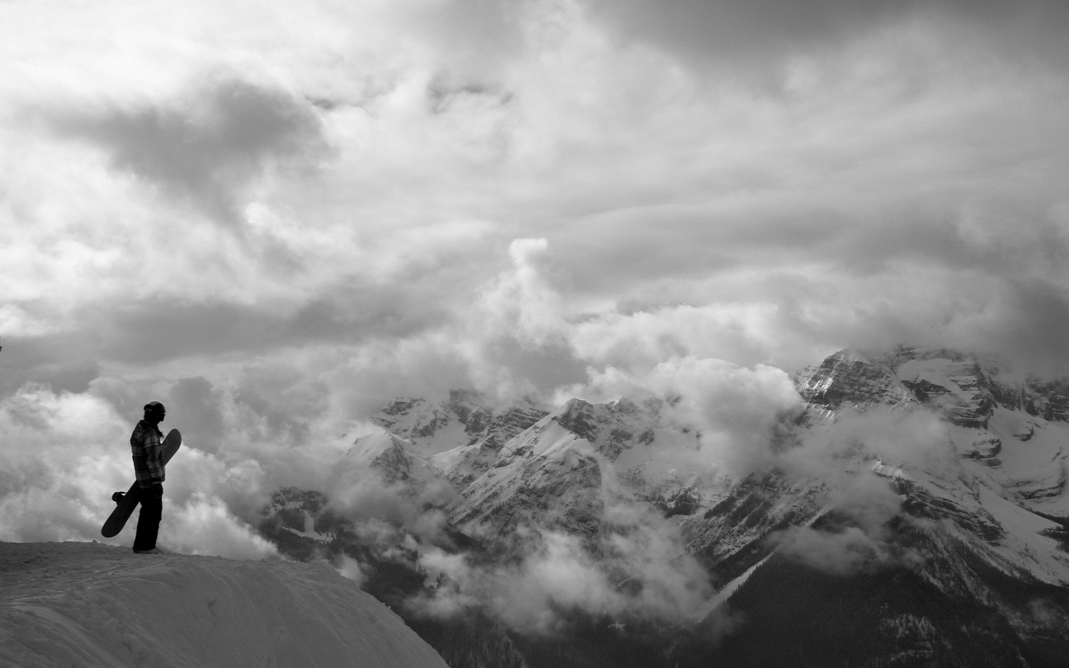 Black White Mountain Wallpapers - Top Free Black White Mountain