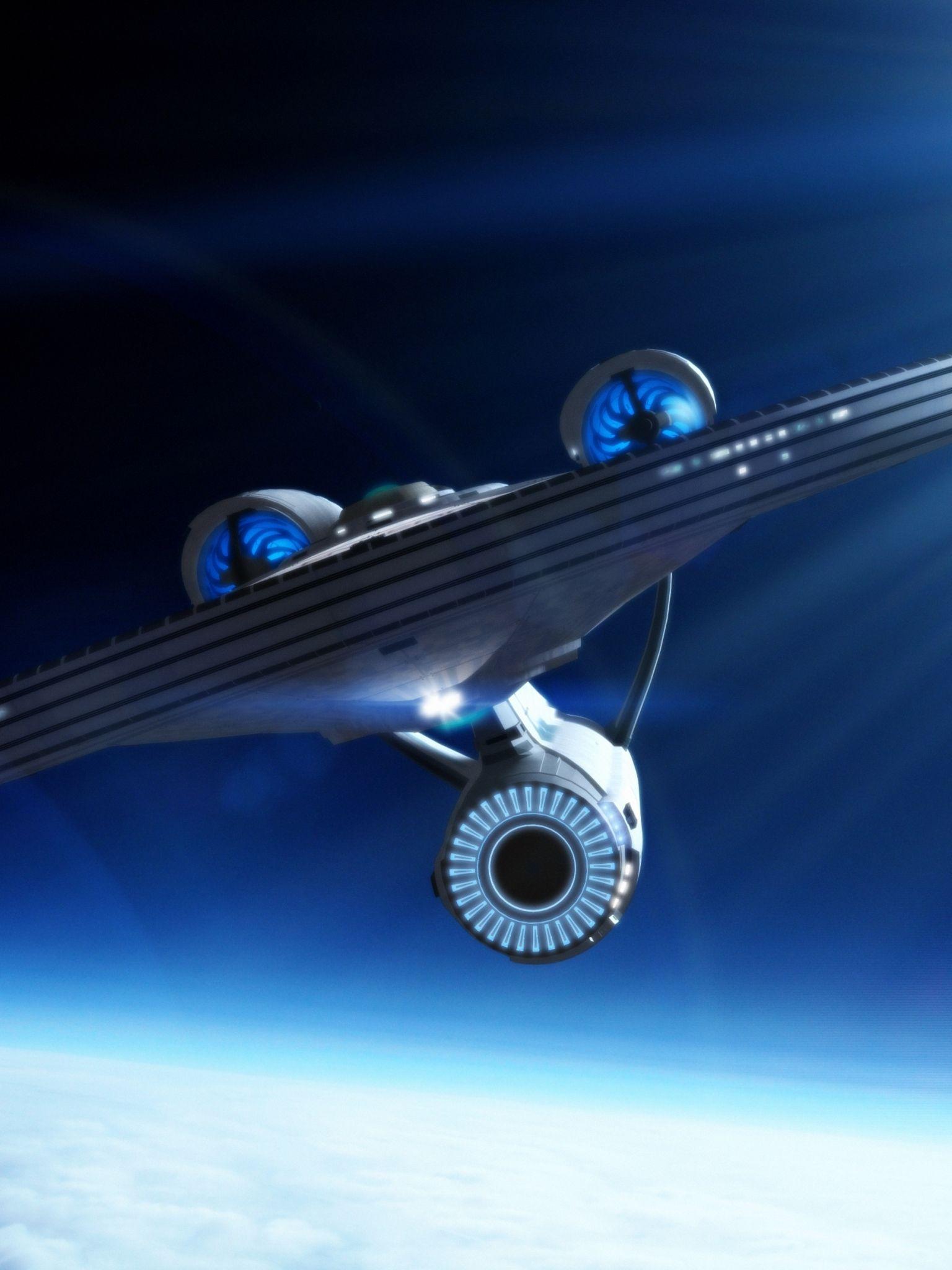 1536x2048 Free download The starship Enterprise