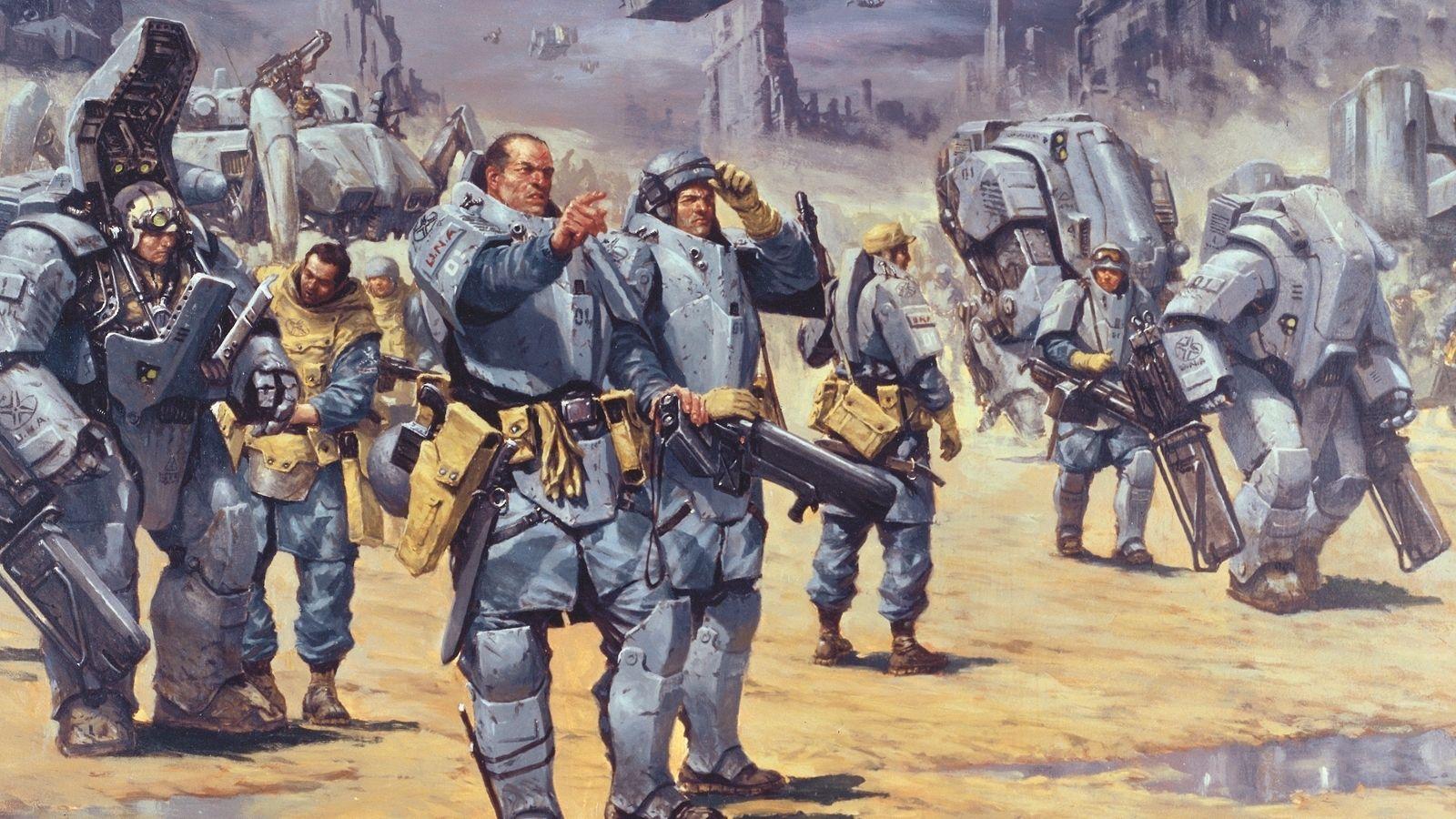 1600x900 Free download Download wallpaper Starship troopers mobile infantry