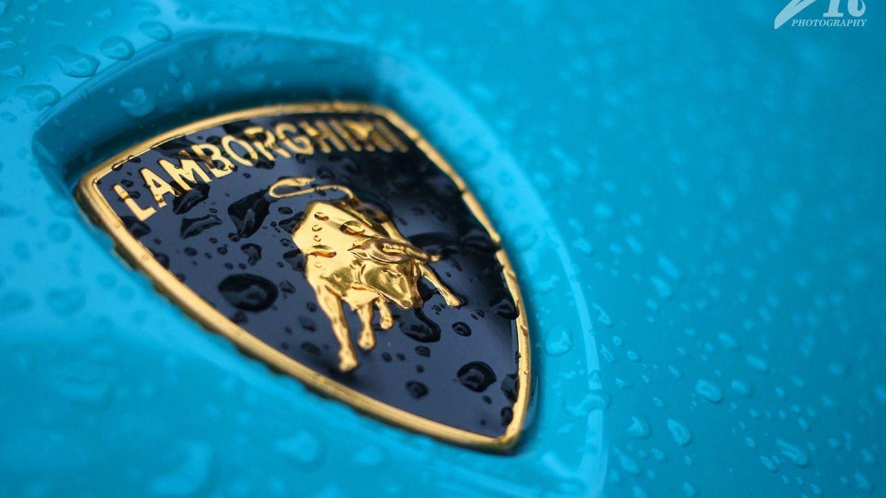 1280x720 Lamborghini Logo Wallpaper Full HD Wallpaper Search×900 Lamborghini Logo Wallpaper 51 Wallpape. Lamborghini logo, Blue lamborghini, Logo wallpaper hd