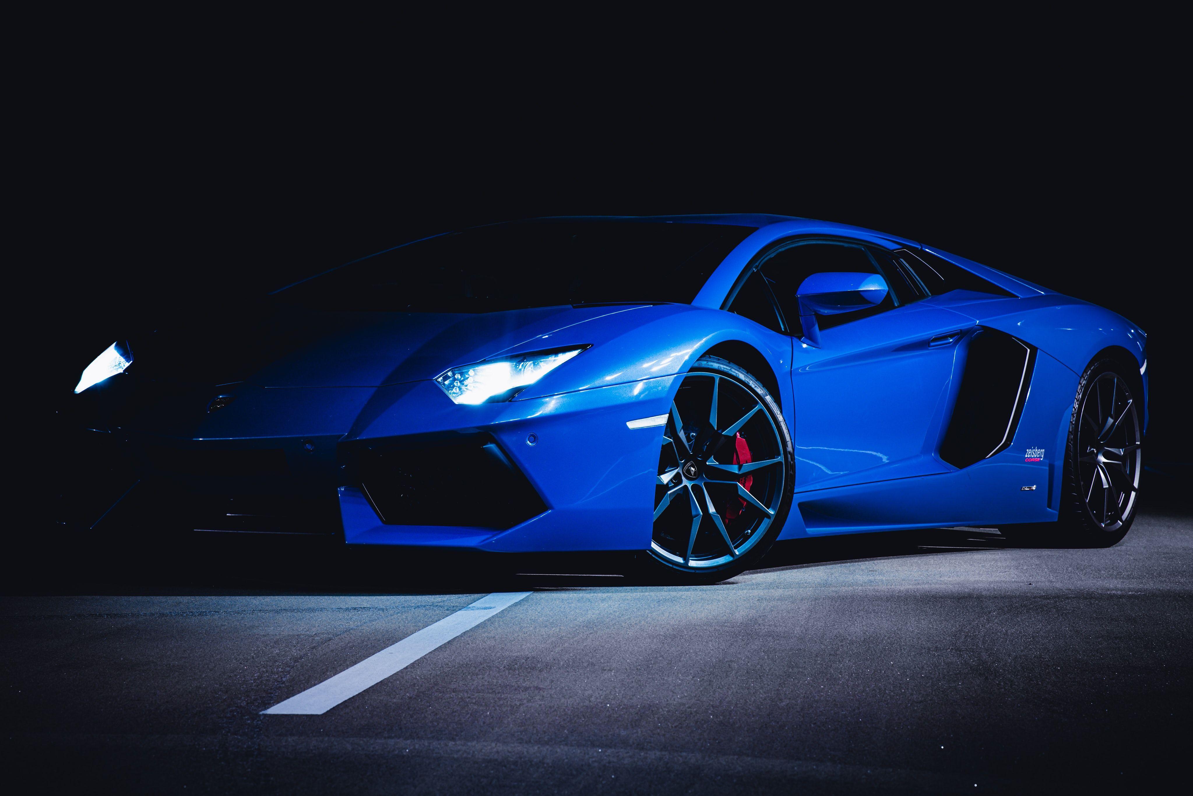 Blue Car 4K Wallpapers Top Free Blue Car 4K Backgrounds WallpaperAccess