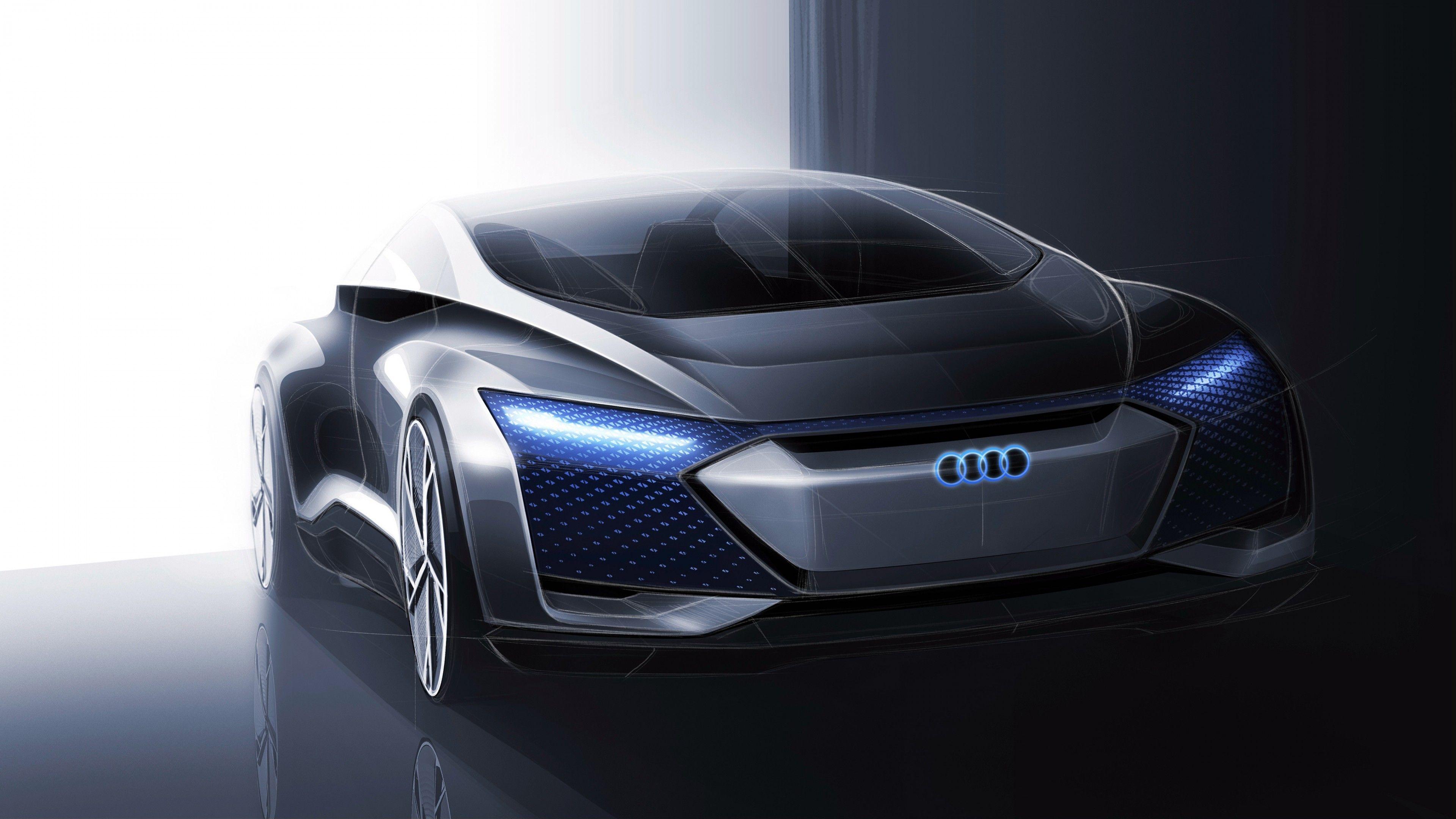 3840x2160 Audi Aicon Concept Car 4K Wallpaper. HD Car Wallpaper