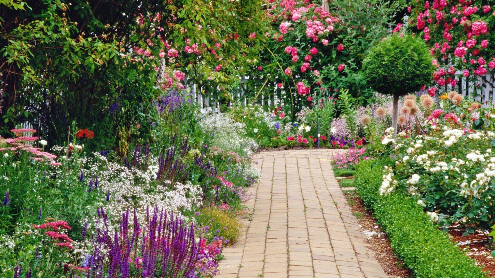 1920x1080 Garden Wallpaper