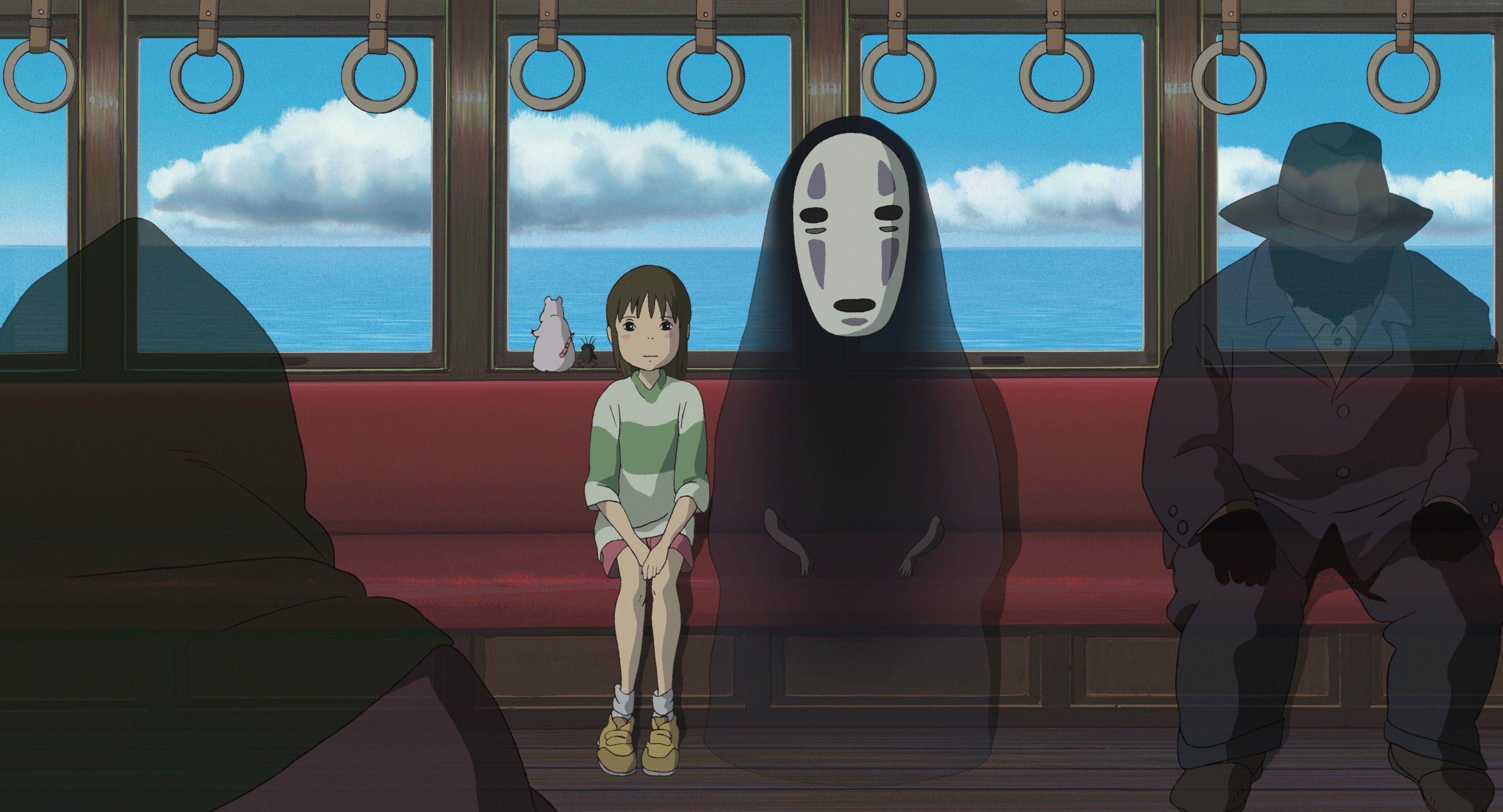 4020x2172 Spirited Away Ogino Chihiro no face Studio Ghibli wallpaper