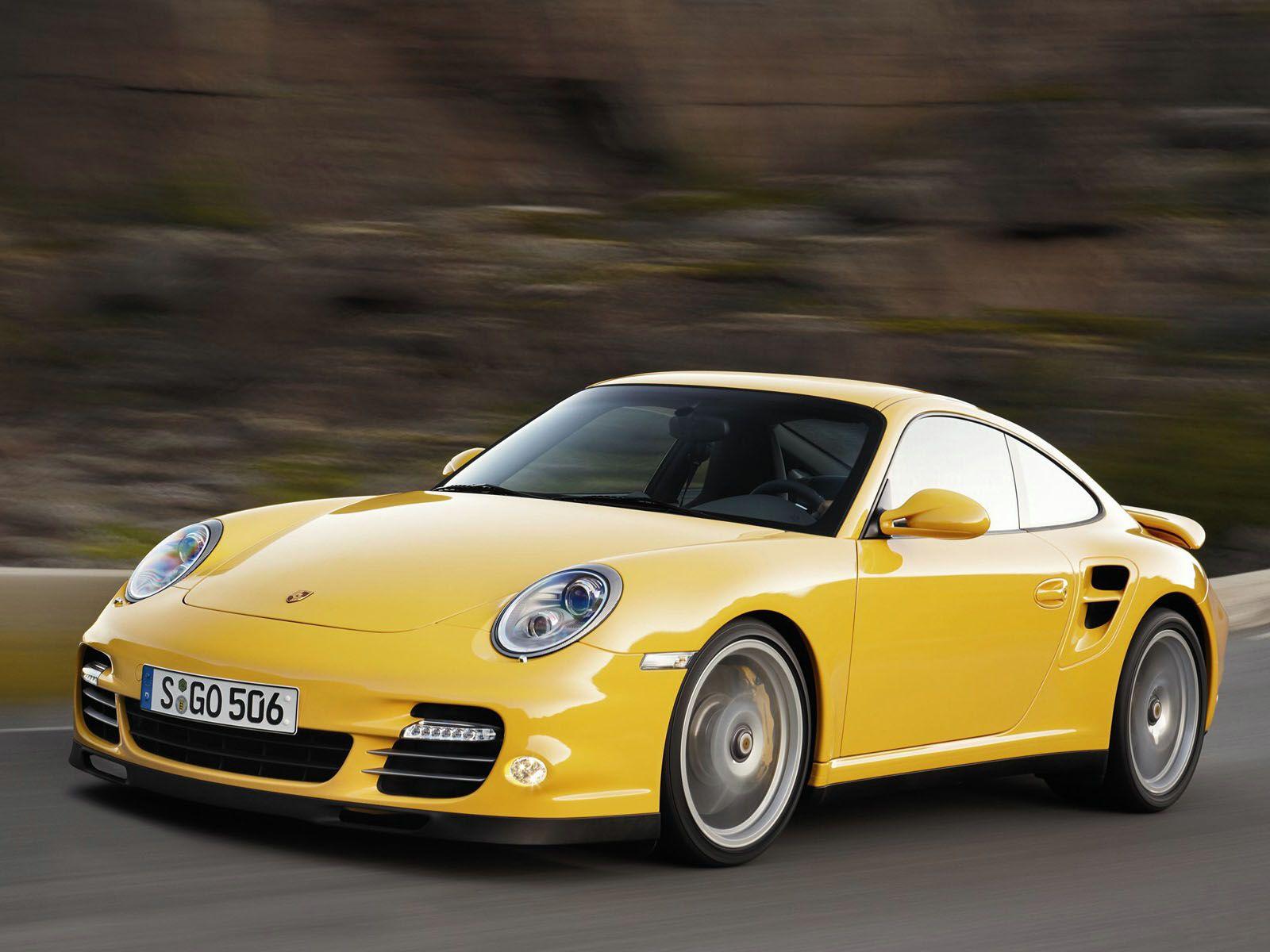 1600x1200 automotivegeneral: yellow porsche 911 turbo s wallpaper