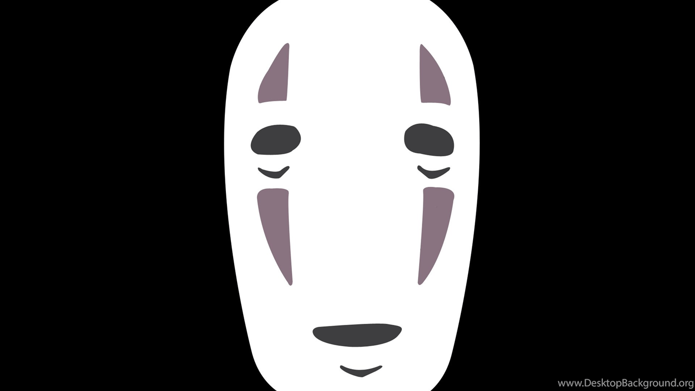 1366x768 No Face Spirited Away Wallpaper WeSharePics Desktop Background