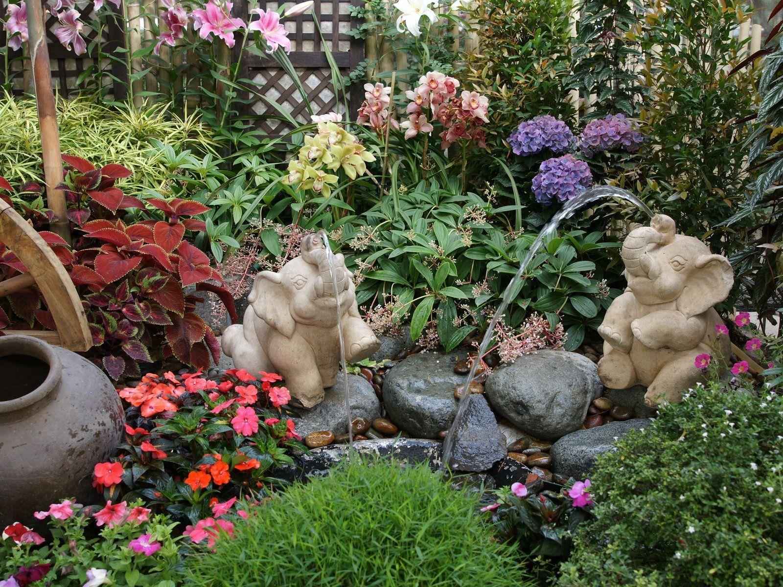 1600x1200 Flower Garden Background