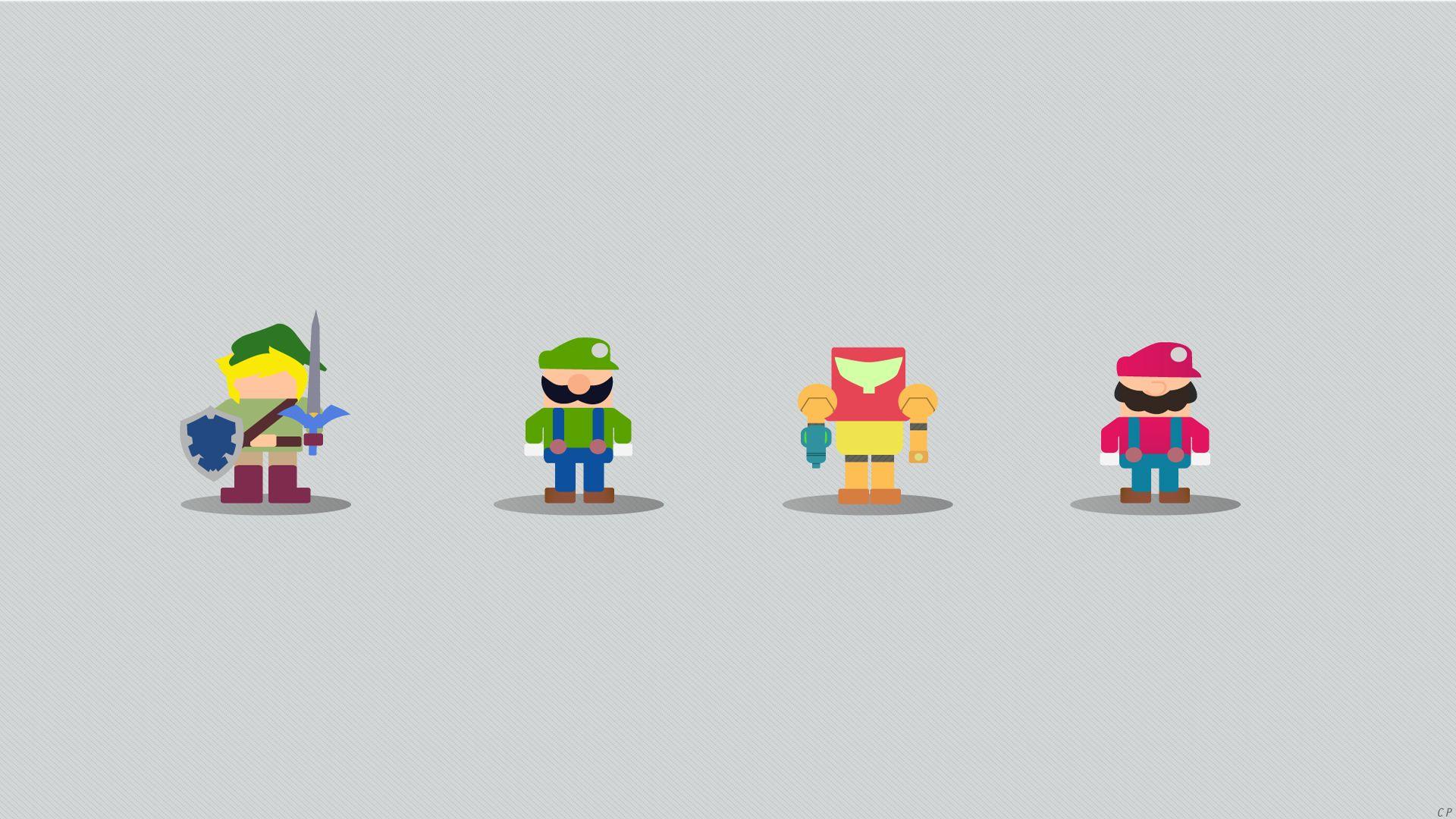 1920x1080 Free download minimalist nintendo characters by numfive customization wallpaper [1920x1080] for your Desktop, Mobile & Tablet. Explore Nintendo Characters Wallpaper. Bayonetta Wallpaper, Super Mario Wallpaper, Nintendo Wallpaper HD