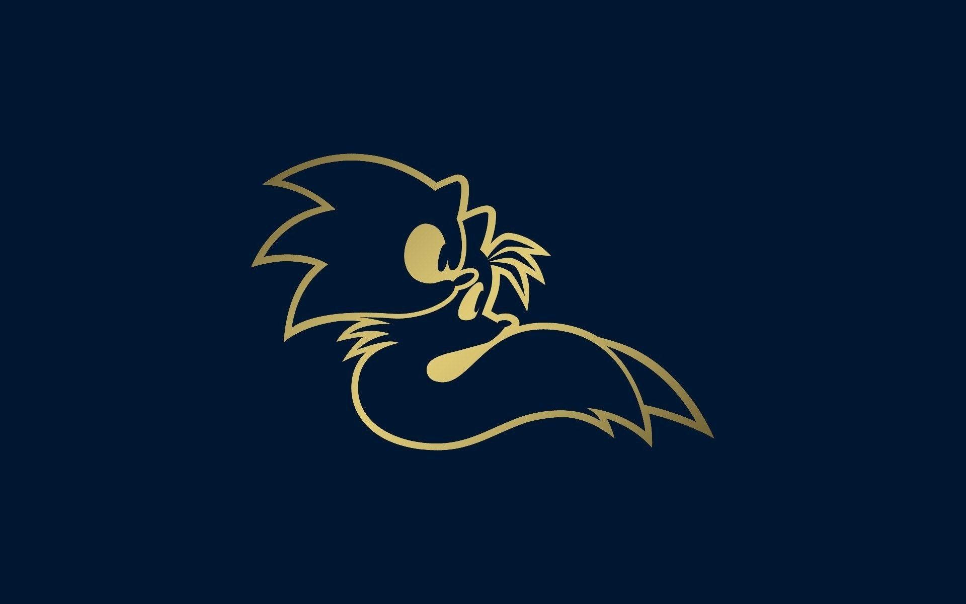 1920x1200 Sonic The Hedgehog, Tails (character), Minimalism, Video Games Wallpaper HD / Desktop and Mobile Background