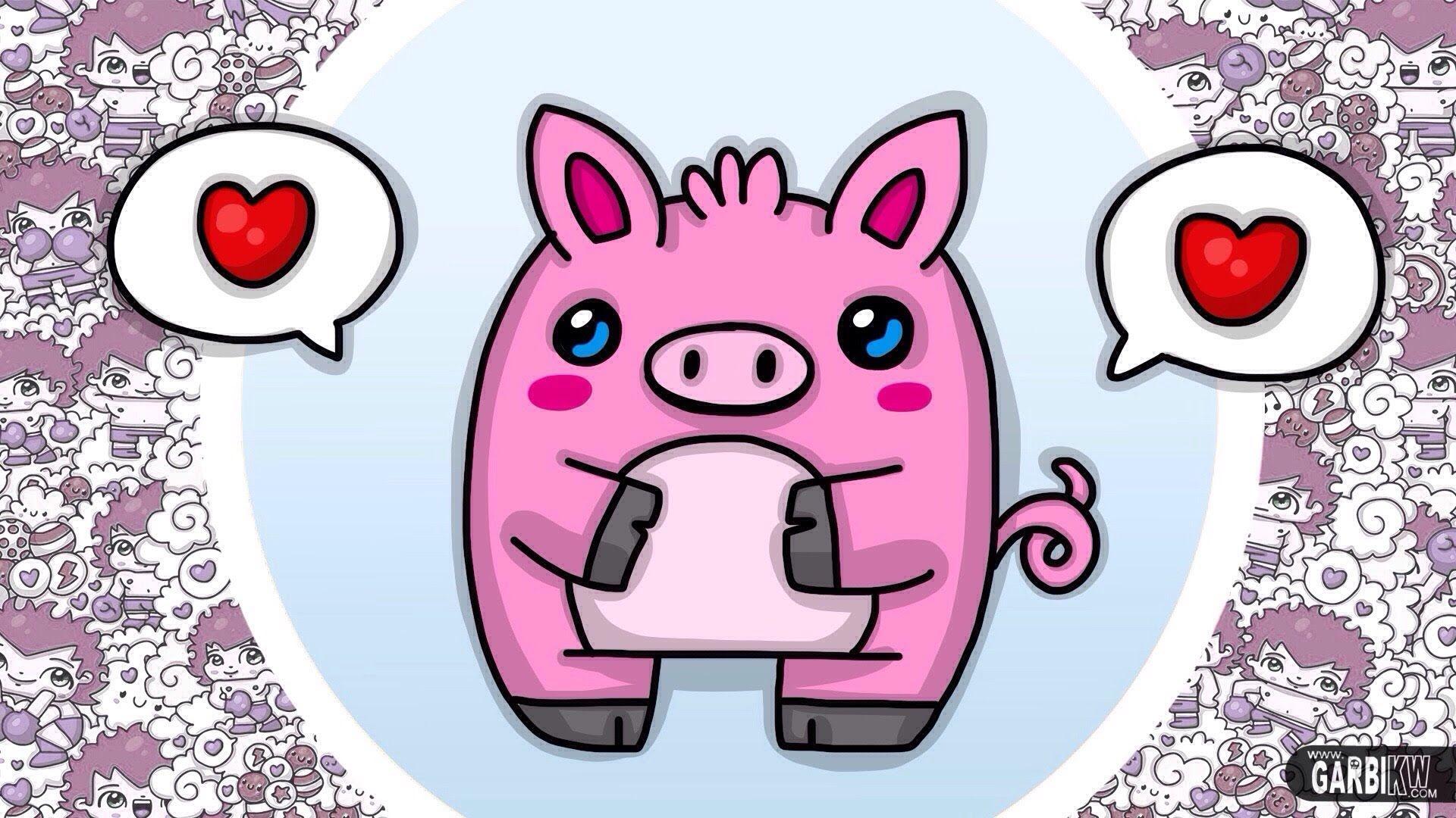 1920x1080 How To Draw Kawaii Pig Drawings #Kawaii Machine