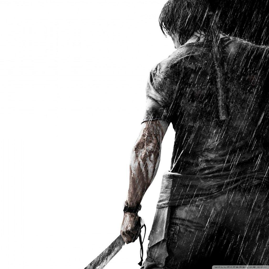 1024x1024 Rambo Wallpaper