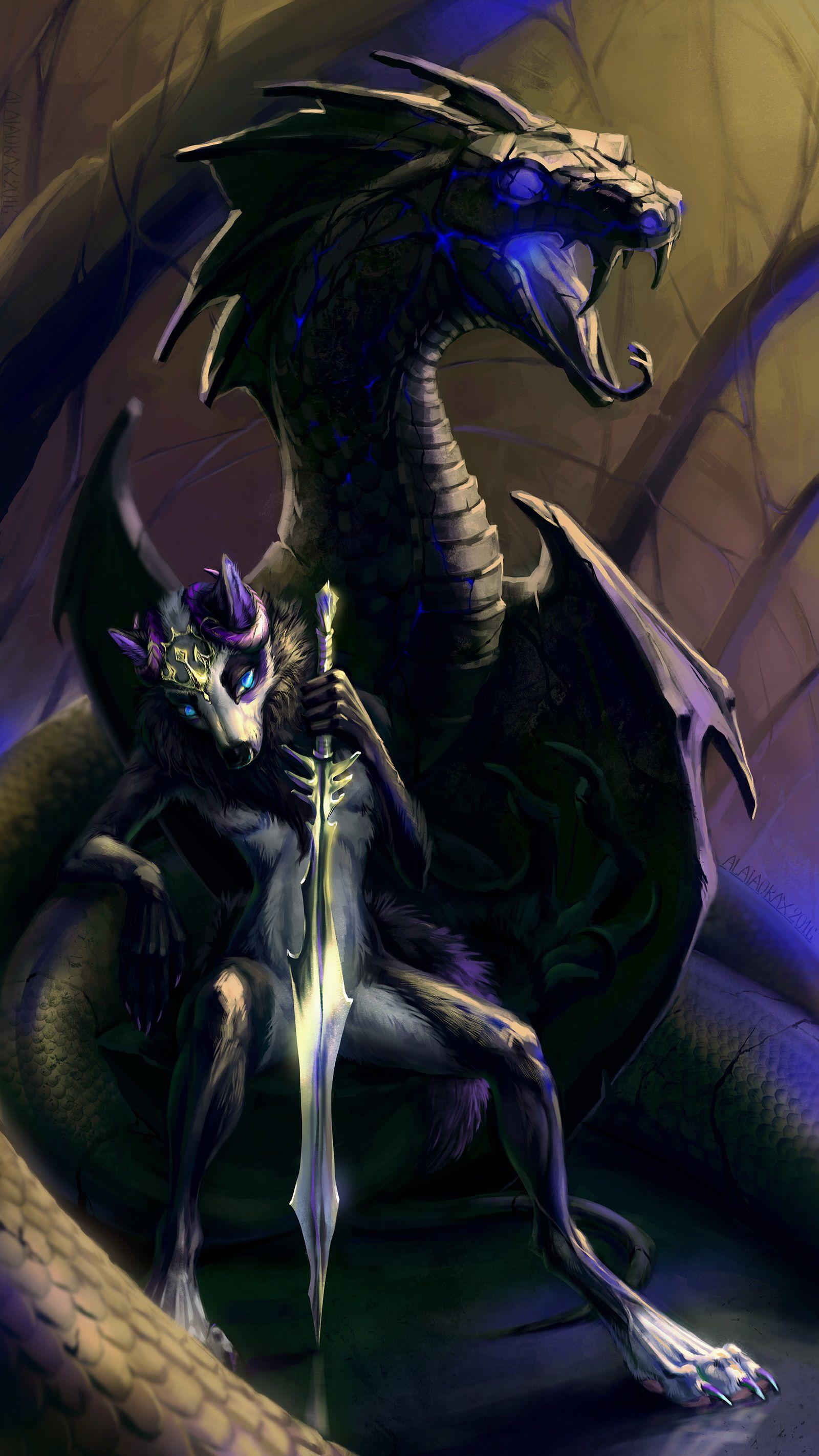 1600x2844 Photos Swords dragon Fantasy Magical animals