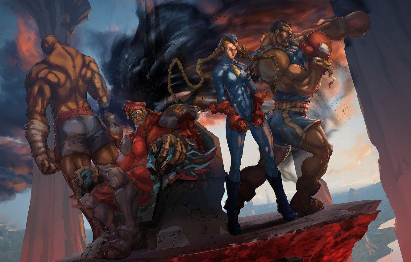1332x850 Wallpaper girl, rocks, figure, art, soldiers, villain, Balrog