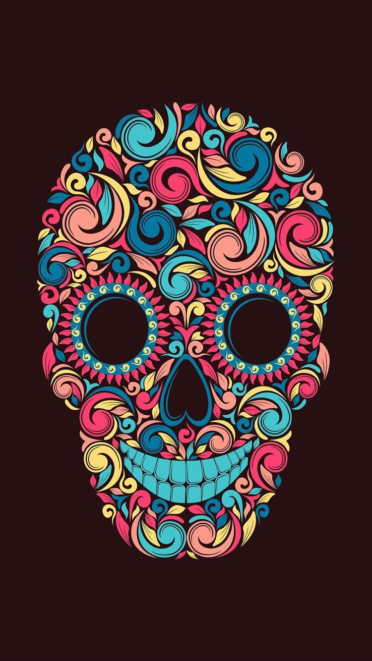 Abstract Skull Cool iPhone Wallpapers - Top Free Abstract Skull Cool