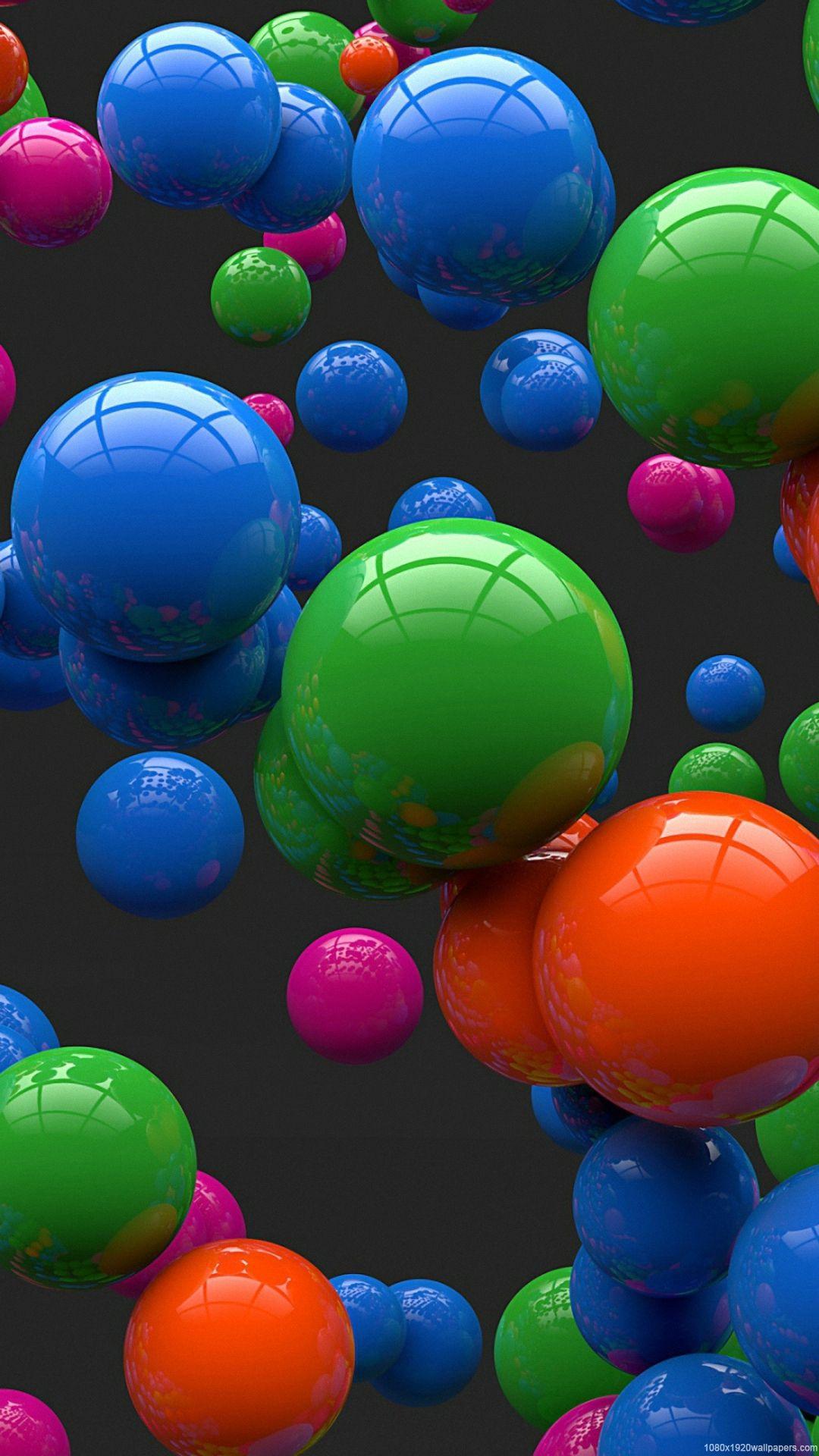 1080x1920 Colorful Balloon Bright Wallpaper HD