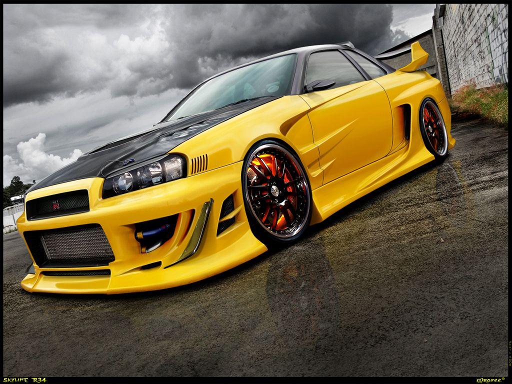 1024x768 Cars Wallpaper And Picture: nissan skyline wallpaper