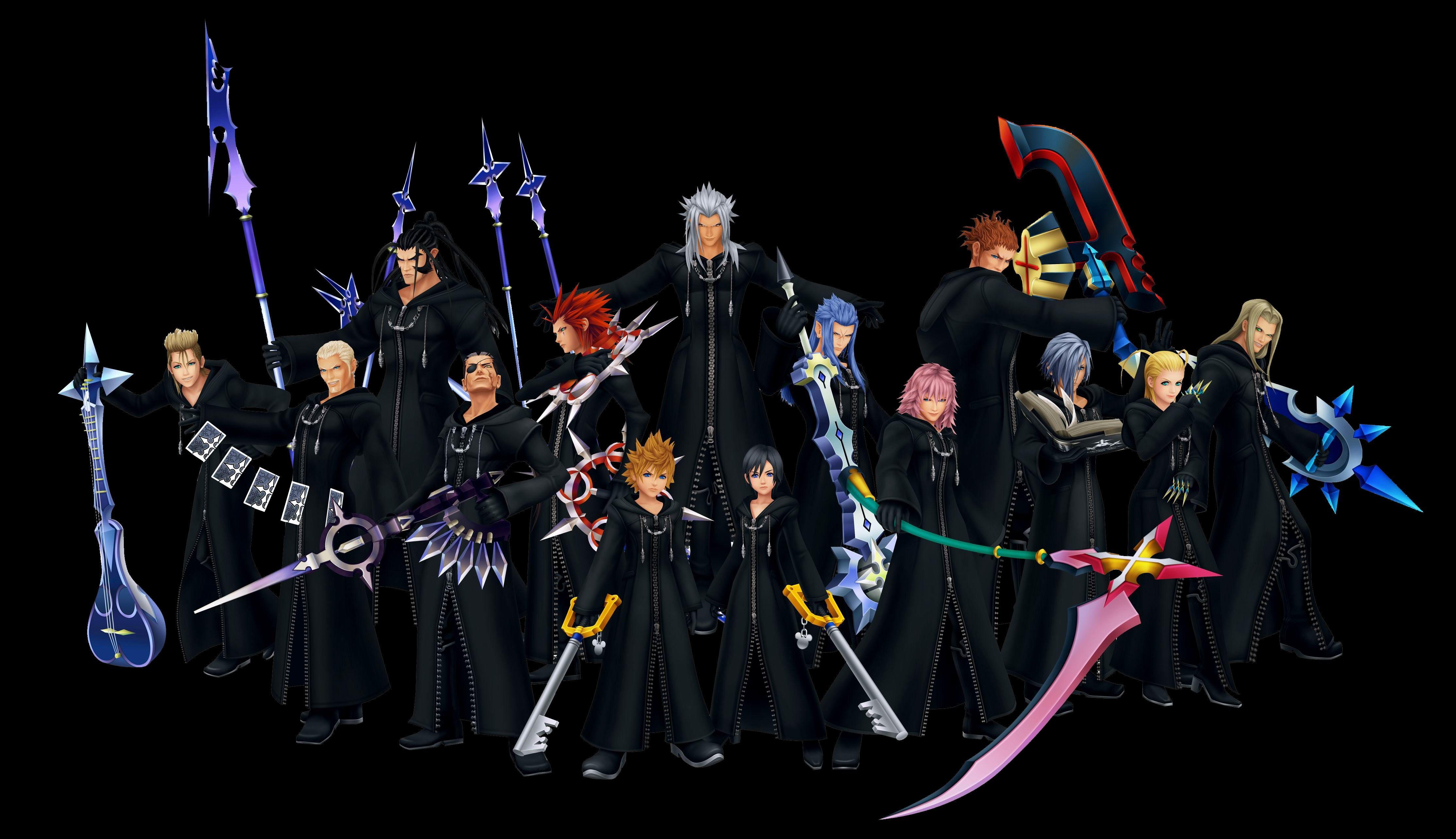 Kingdom Hearts Organization 13 Wallpapers - Top Free Kingdom Hearts ...