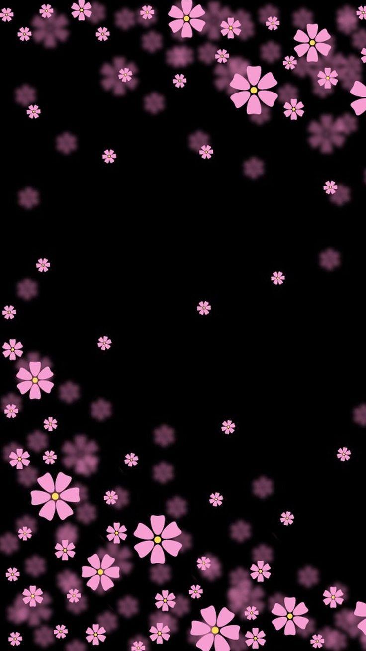 Black and Pink Floral Wallpapers Top Free Black and Pink Floral