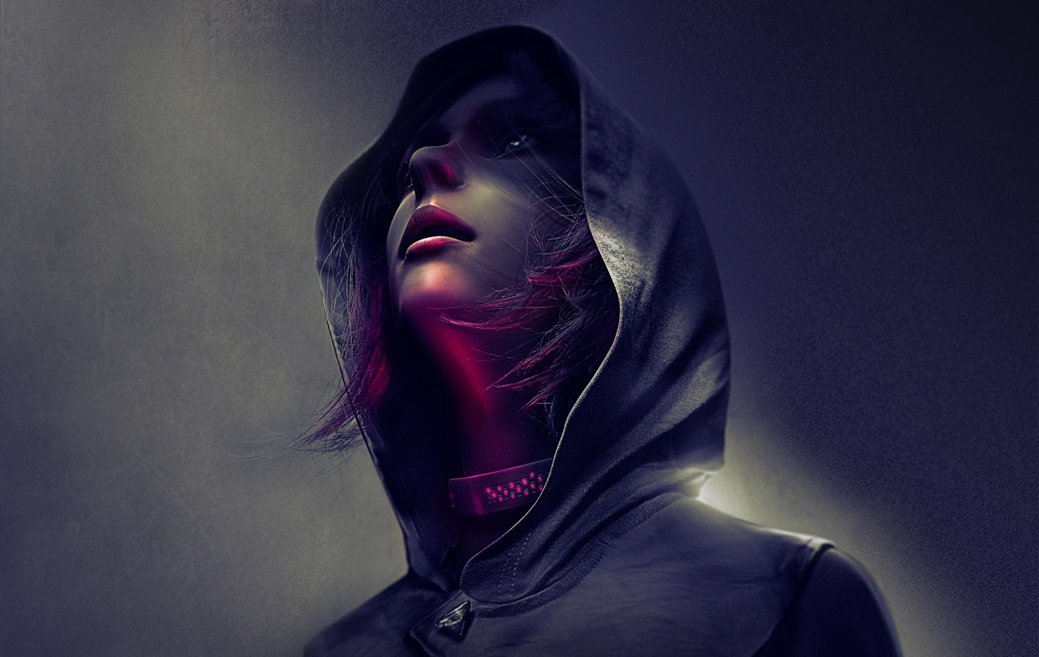 Hooded Girl Wallpapers Top Free Hooded Girl Backgrounds WallpaperAccess