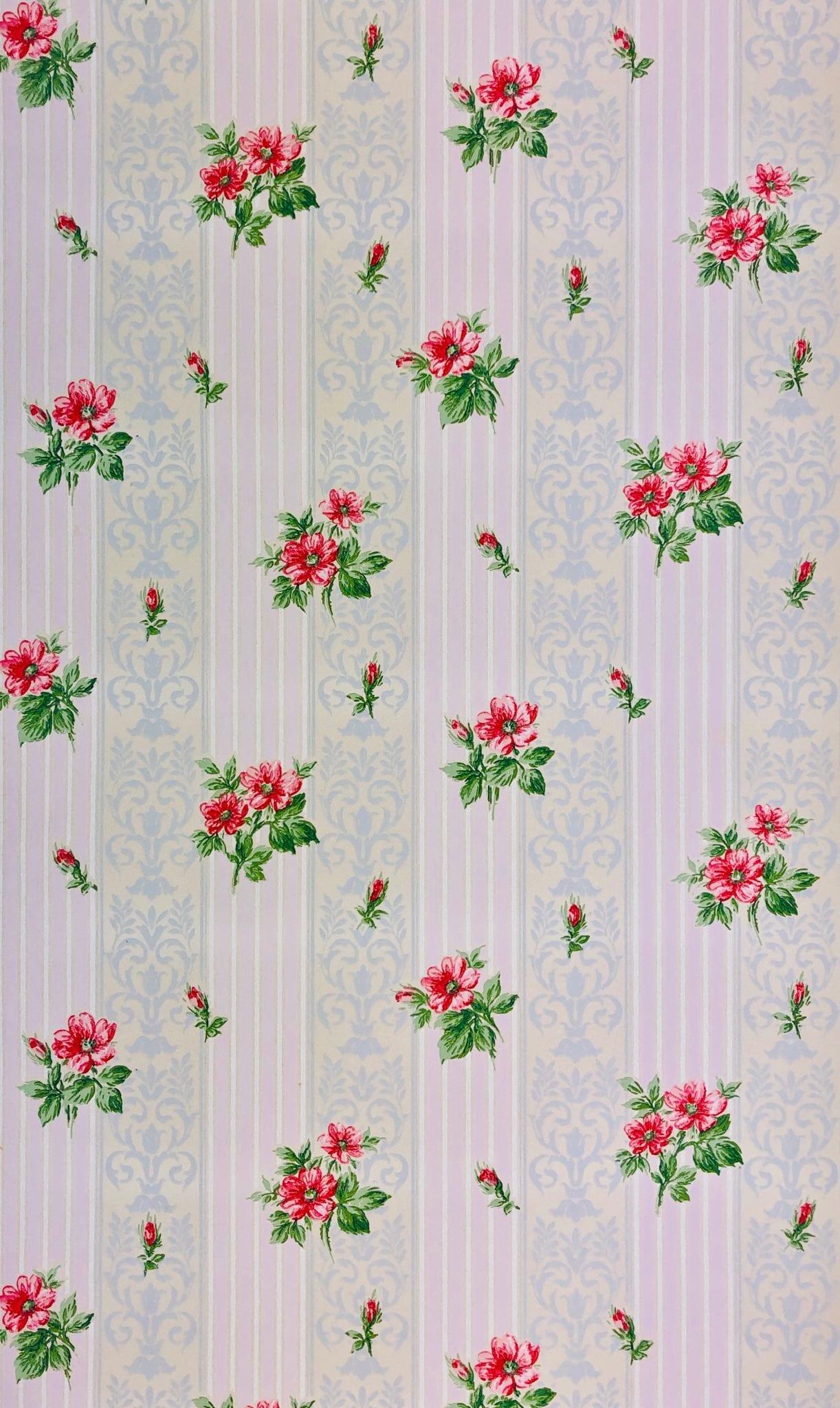 Red Floral Wallpapers Top Free Red Floral Backgrounds WallpaperAccess