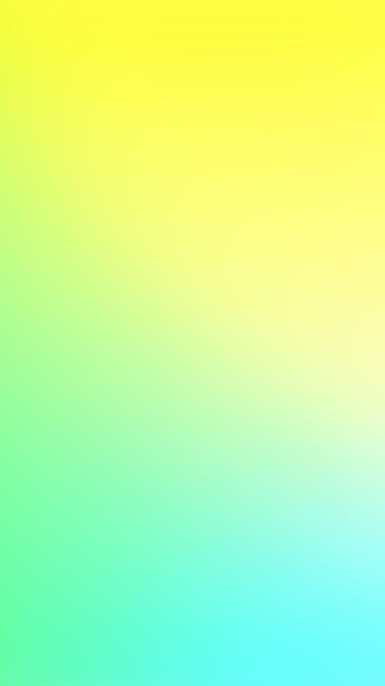 750x1334 Bright Yellow Neon Green Sunny Gradation Blur