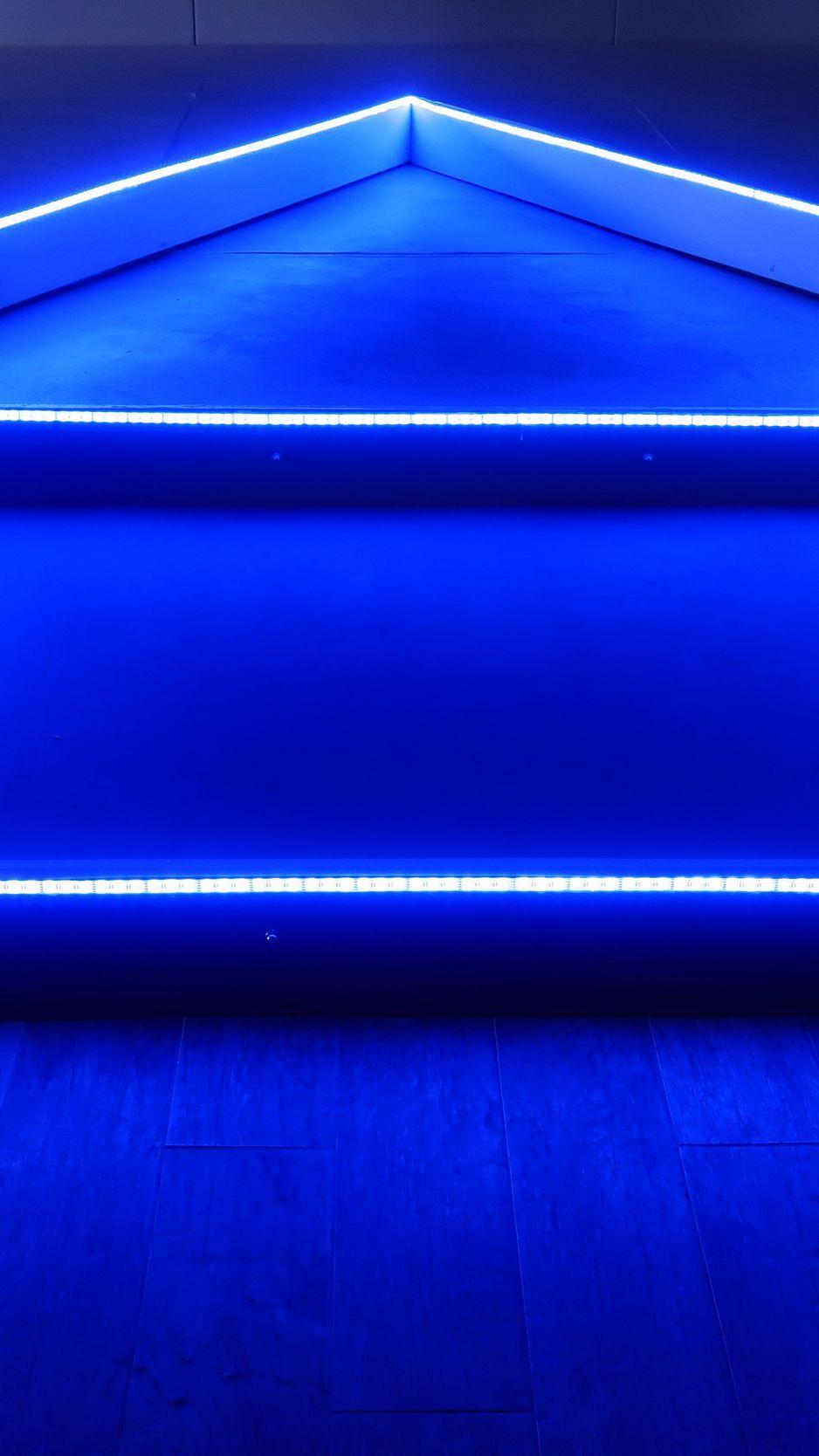 Blue Neon Light iPhone Wallpaper - iPhone Wallpapers