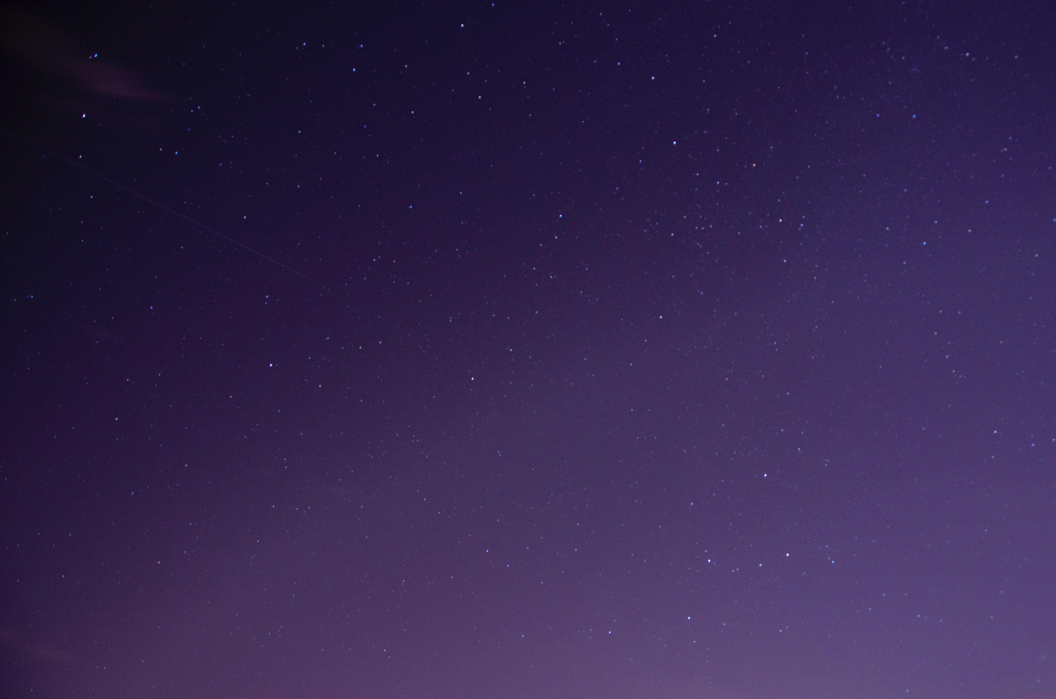 4356x2885 Starry Purple Sky 4k, HD Nature, 4k Wallpaper, Image