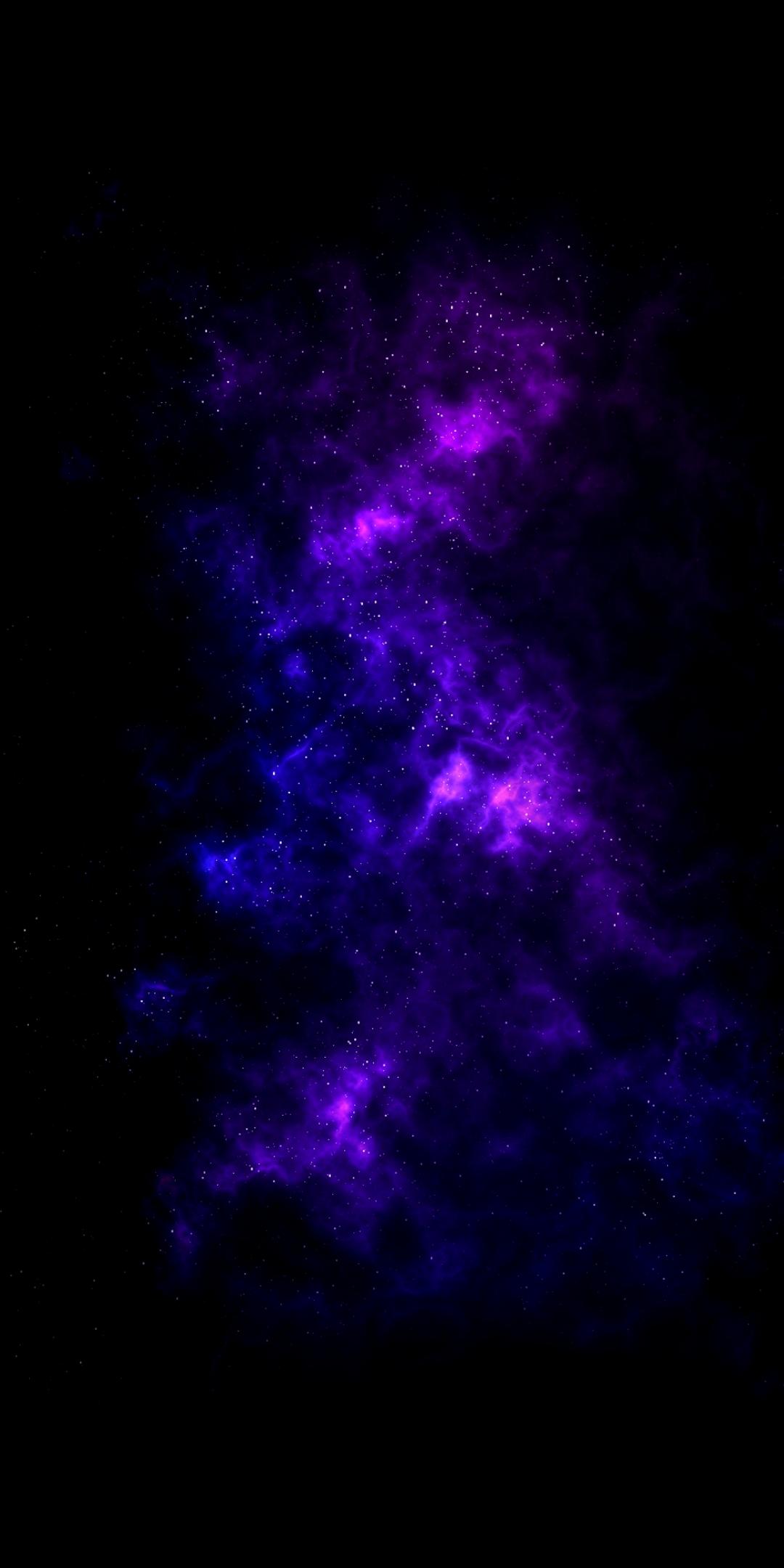 1080x2160 iPhone Wallpaper. Violet, Purple, Sky, Blue, Atmosphere, Nebula