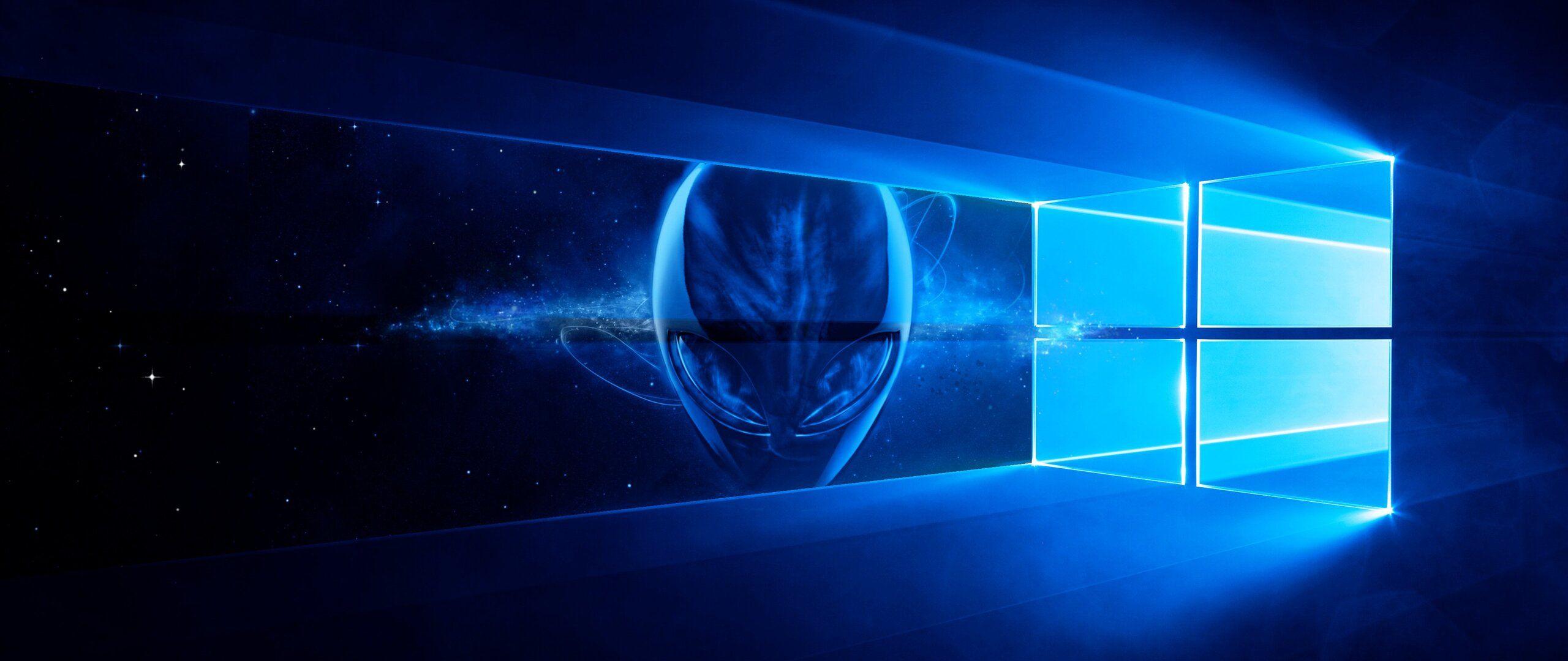 2560x1080 Alienware Windows 10 2560x1080 Resolution HD 4k Wallpaper, Image, Background, Photo and Picture