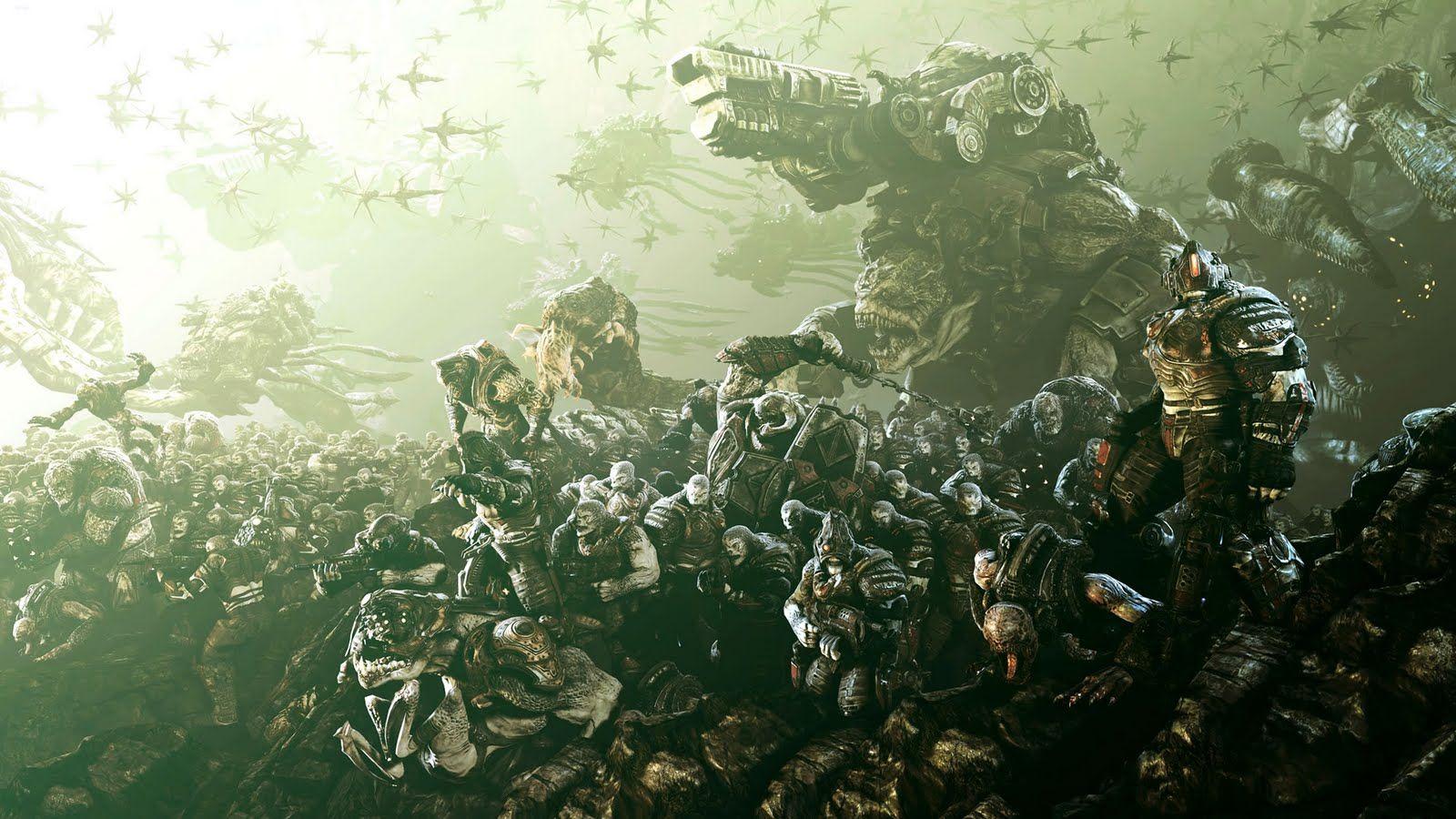 1600x900 Gears Of War HD Wallpaper