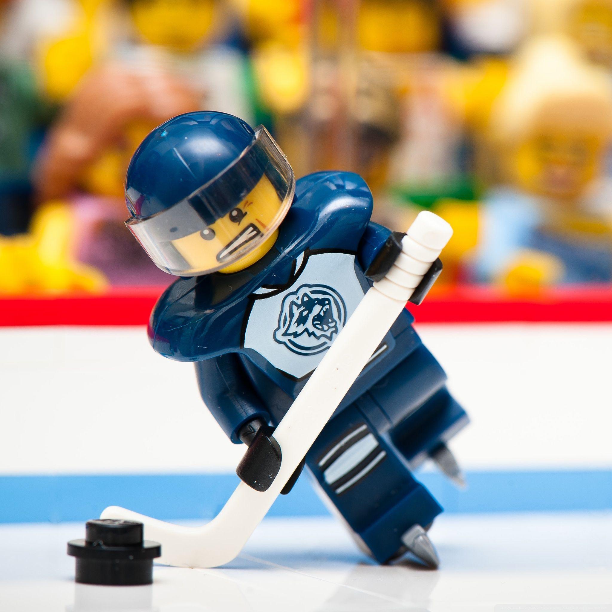 2048x2048 Hockey Lego ❤ 4K HD Desktop Wallpaper for 4K Ultra HD TV • Tablet