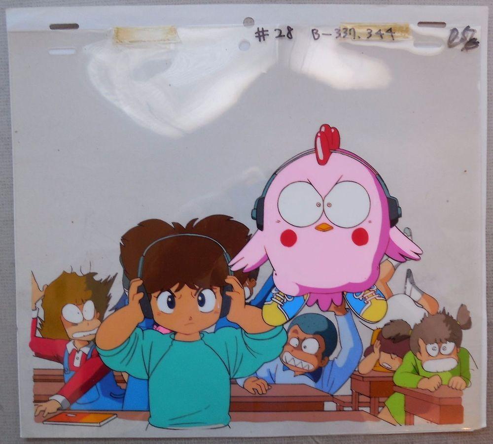 1000x901 Hand Drawn Japanese Anime Production Cel for ? from 1980's's