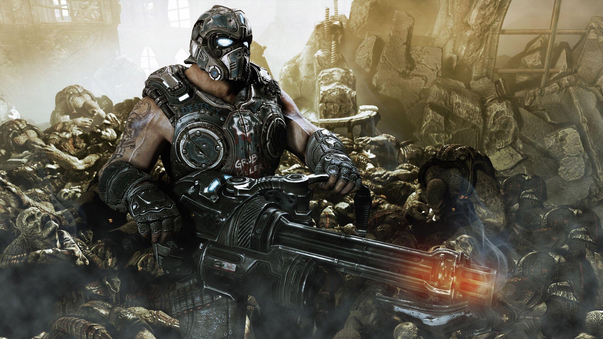 2000x1125 Mmmm. Gears of war, Gears of war Clayton carmine
