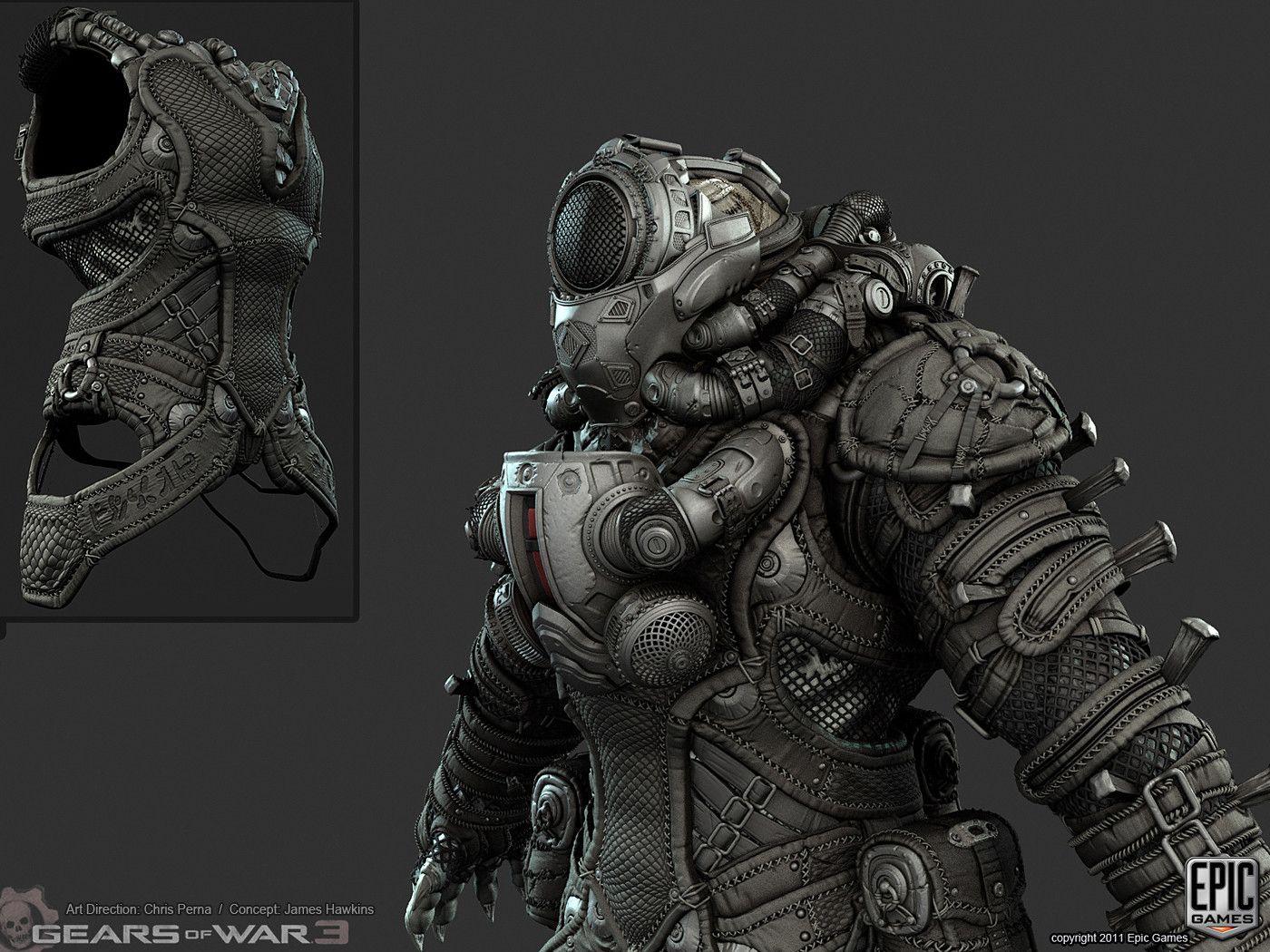 gears of war locust grenadier