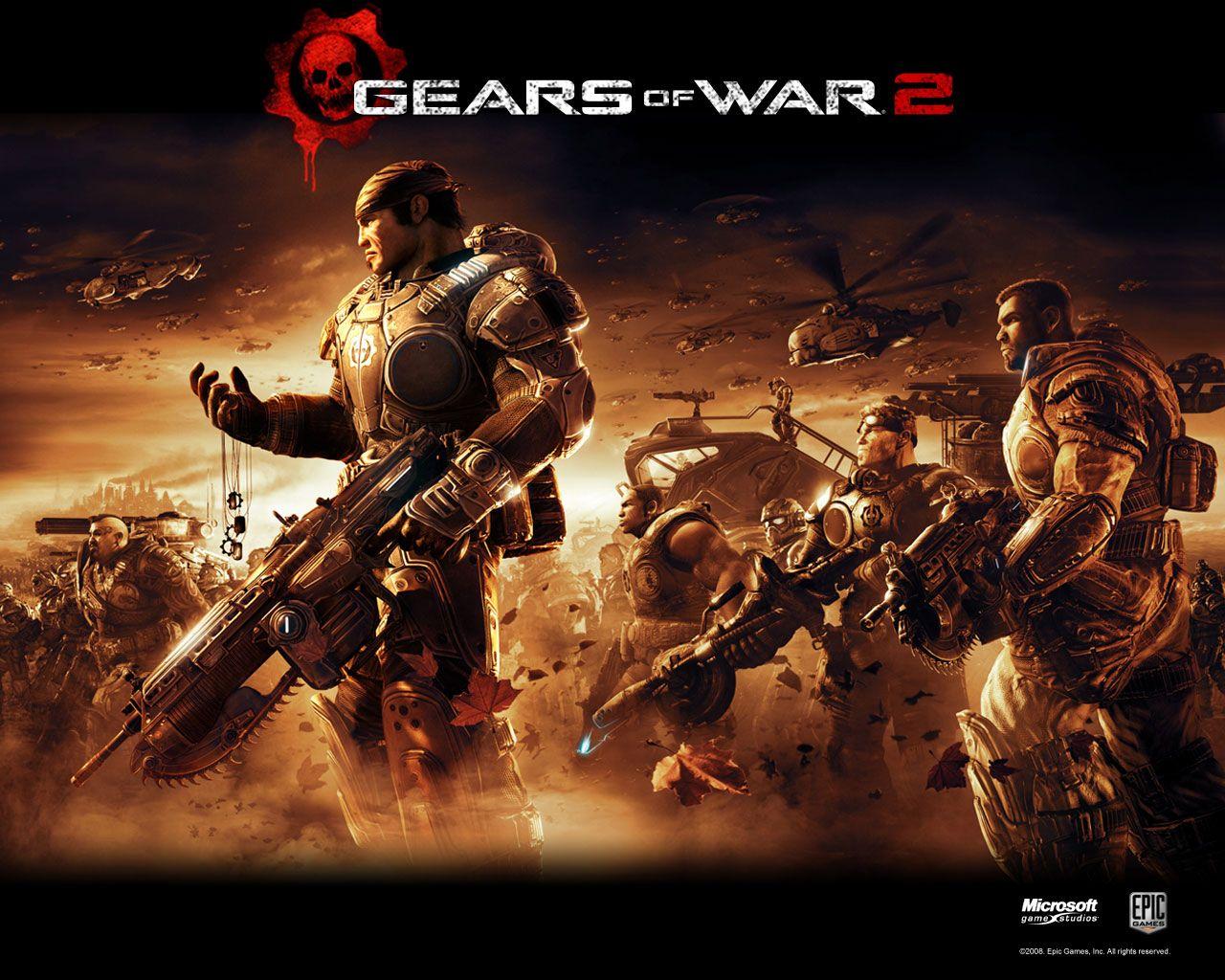 1280x1024 Gears of War 2 (Game)