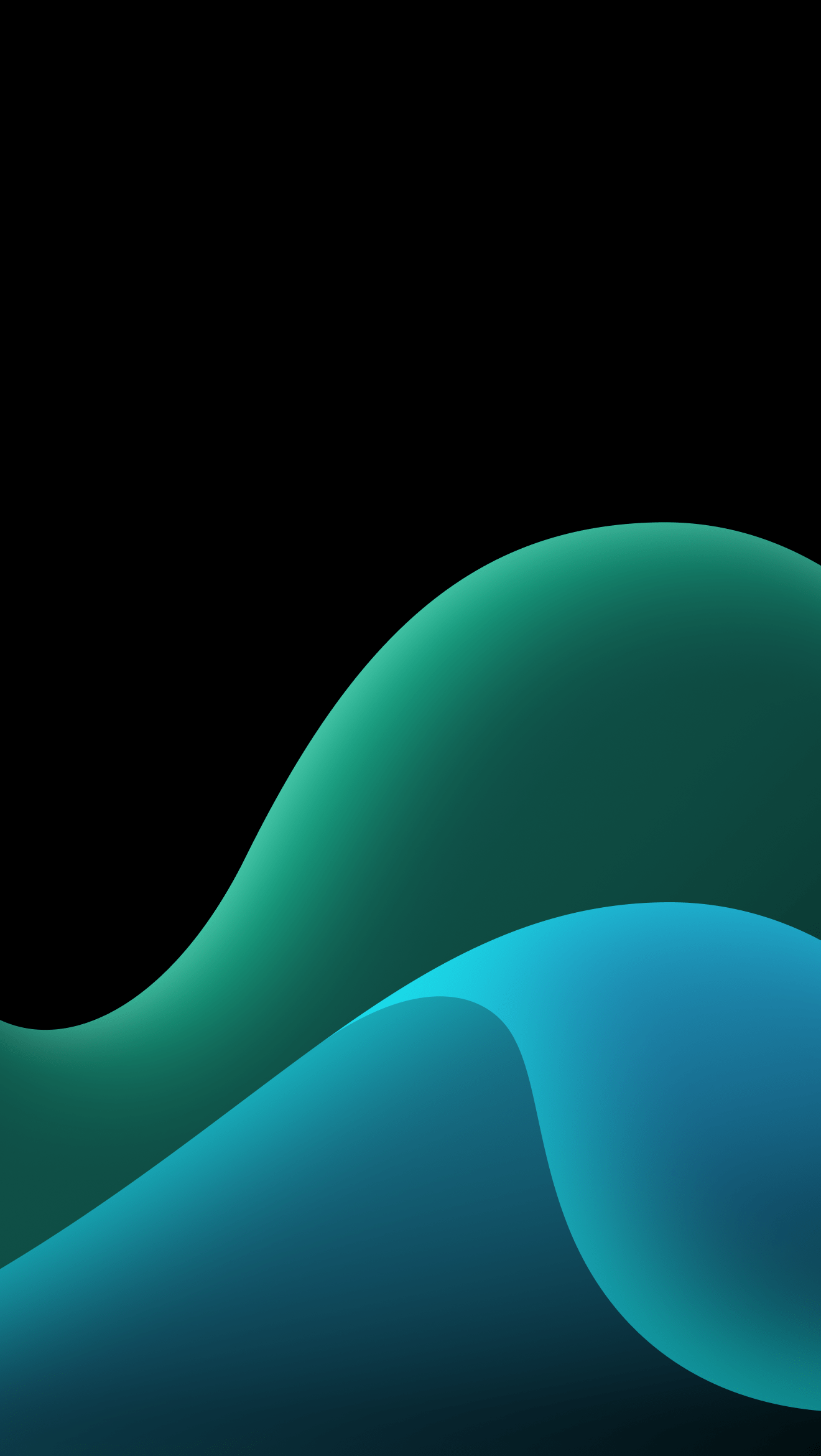 1320x2340 OLED Fold Blue and Green
