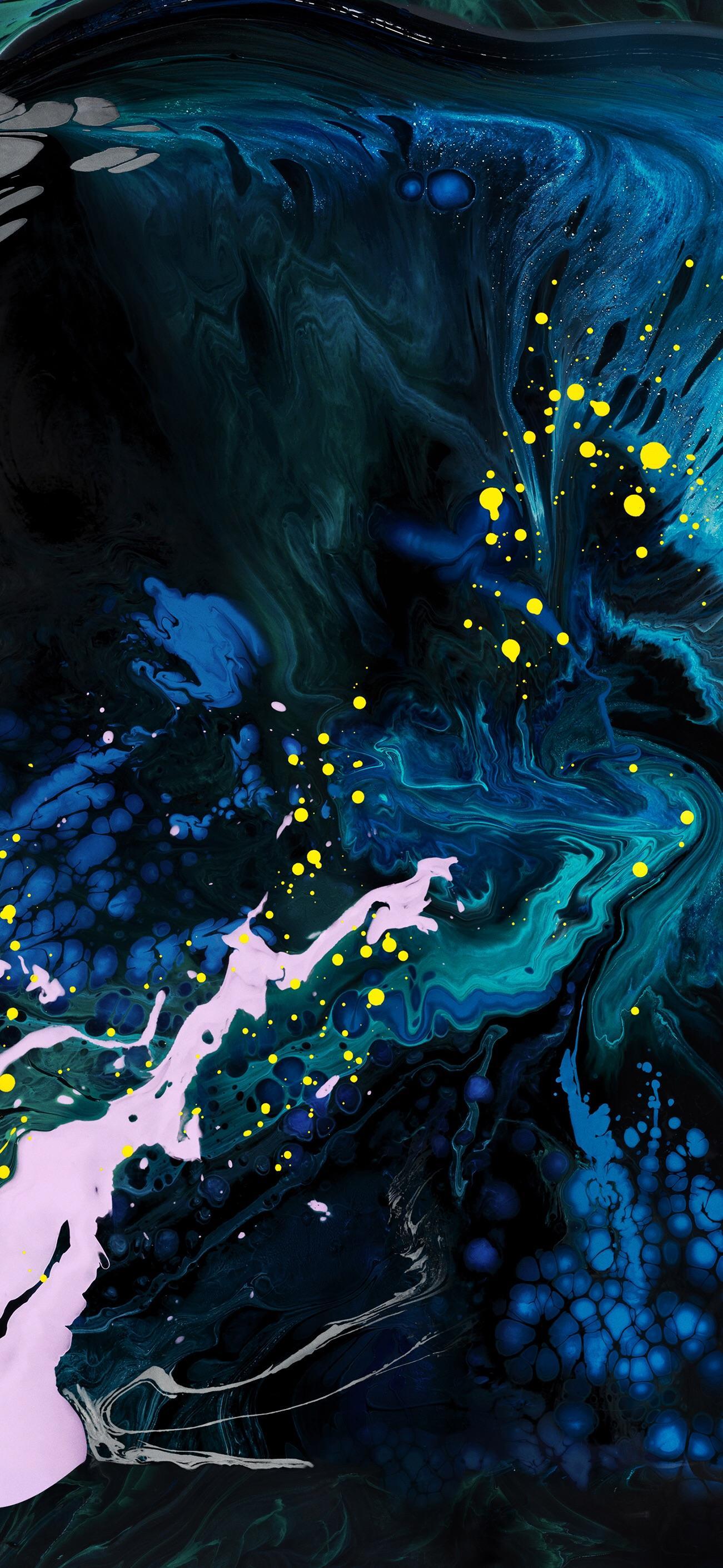 1301x2820 iPro blue. iPhone X Wallpaper X Wallpaper HD