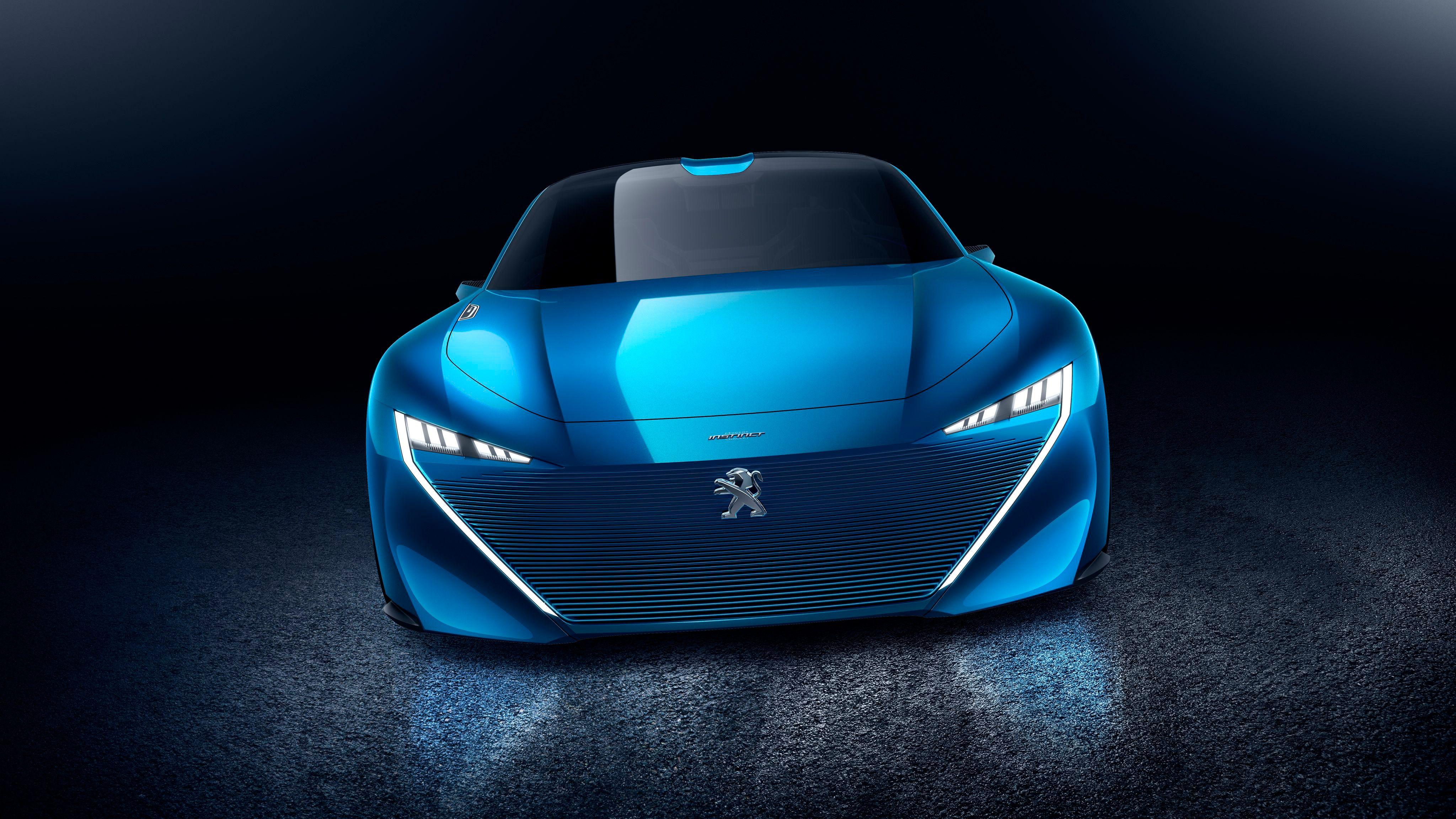 4096x2304 Peugeot Instinct Concept 3 Wallpaper. HD Car Wallpaper