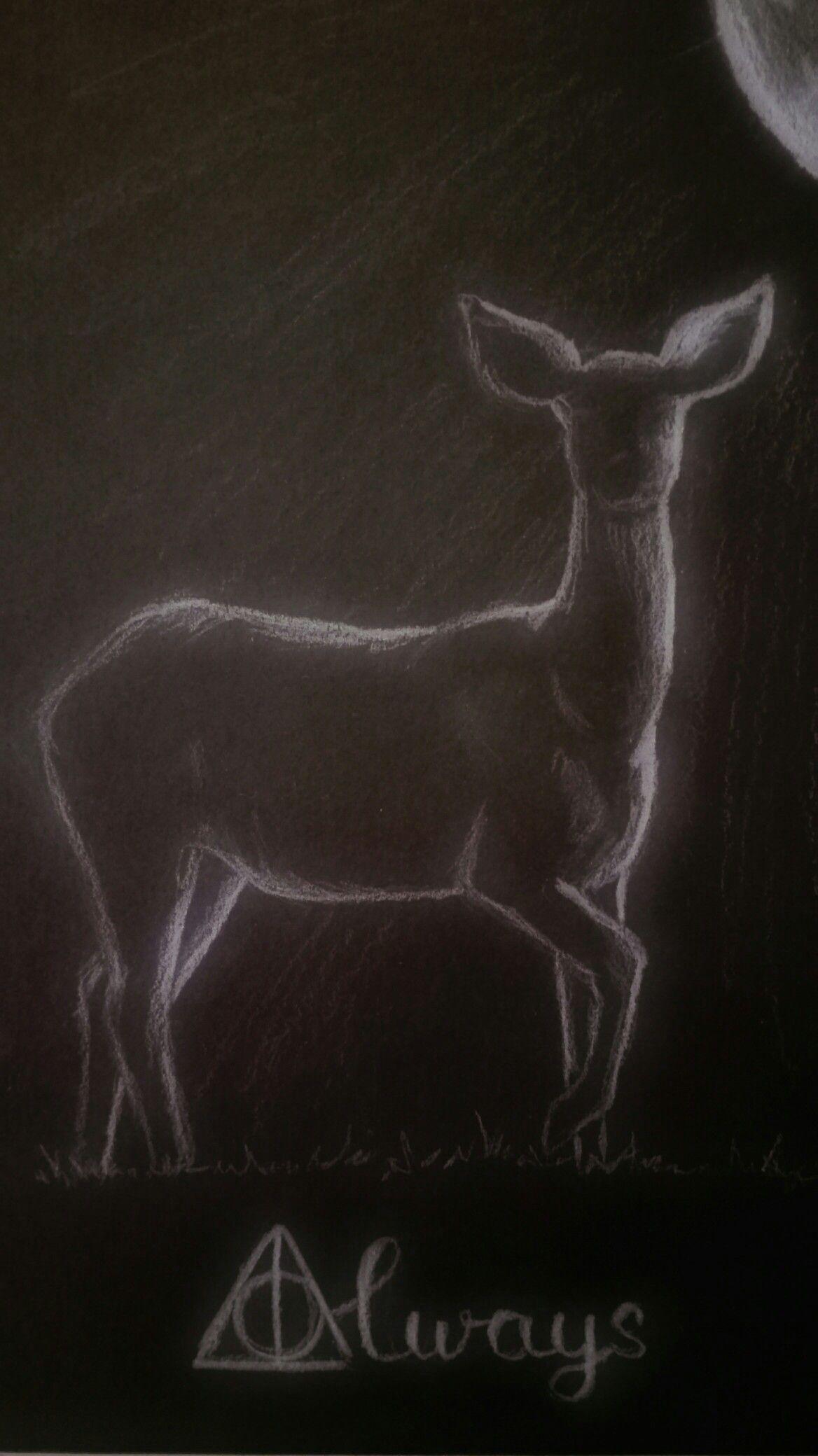 1168x2080 Harry Potter Always doe Severus Snape patronus deer. Snape patronus, Harry potter patronus, Severus snape patronus