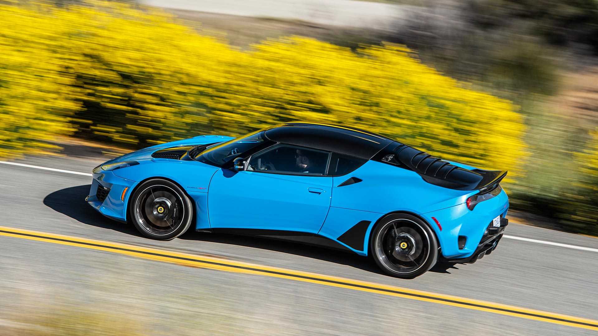 1920x1080 Lotus Evora GT (Color: Cyan Blue) Side Wallpaper