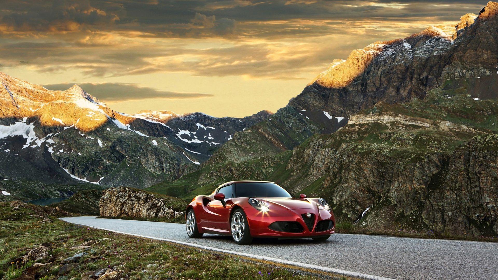 1920x1080 Alfa Romeo Car HD Wallpaper New Tab Theme Speed Motors