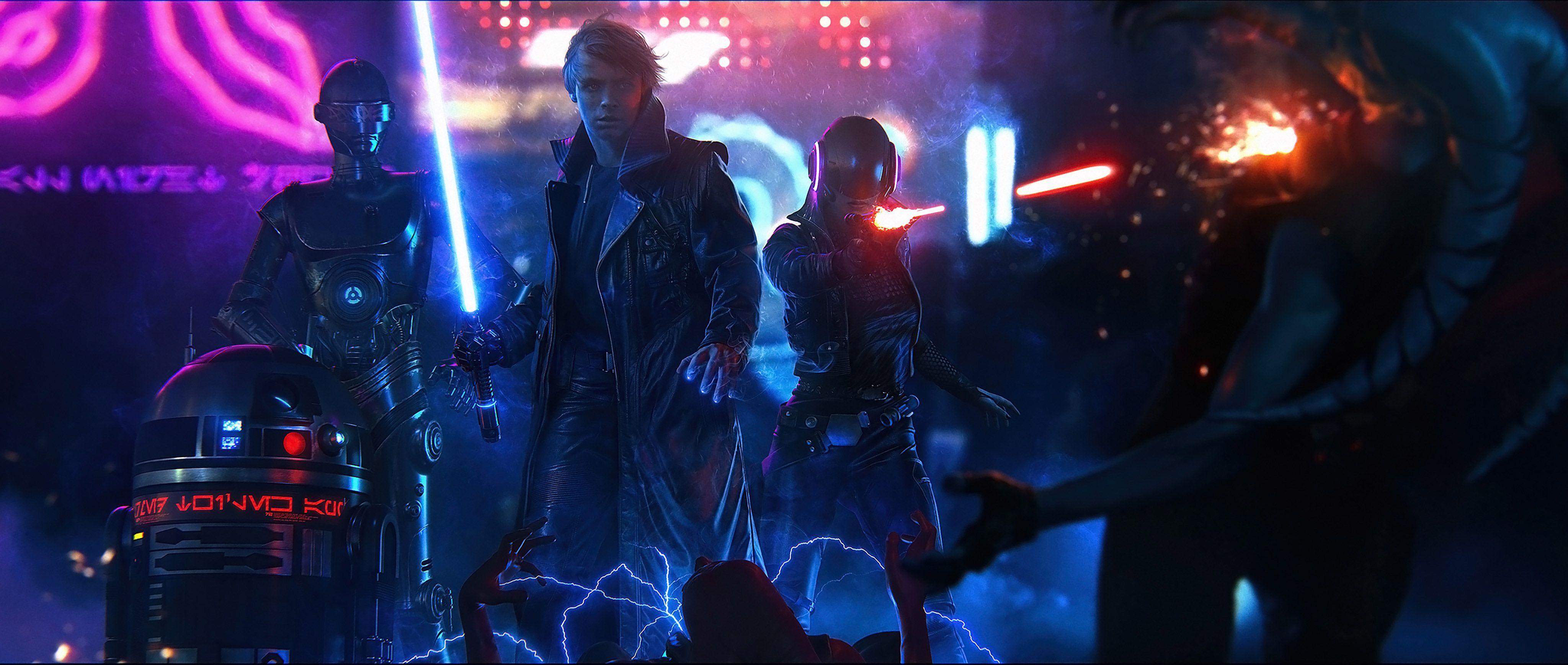 4096x1736 Star Wars Character Concept Art, HD Movies, 4k Wallpaper, Image, Background, Photo and Picture